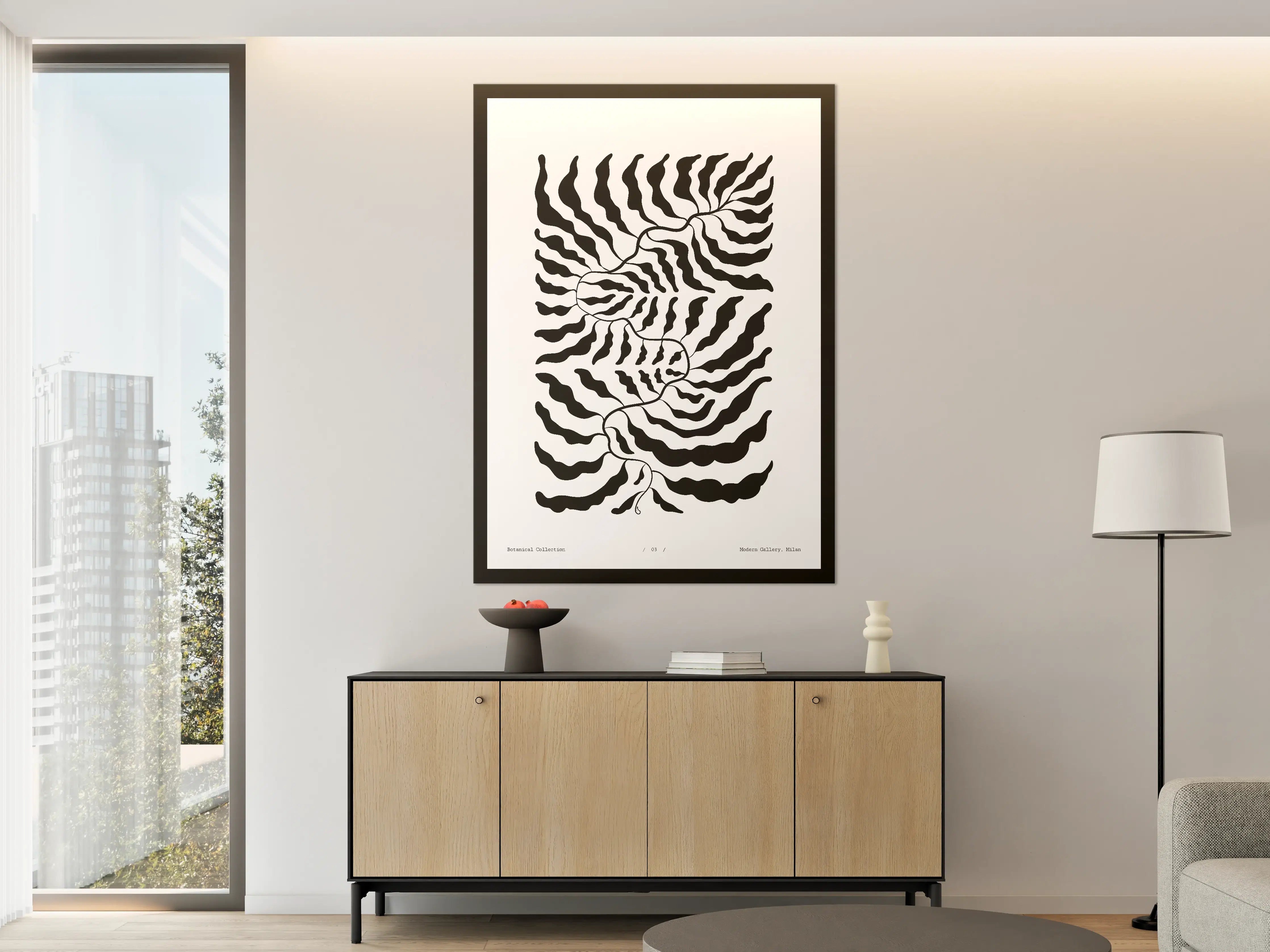 Große Wandbilder - Schwarz-weißer Zebra-Print