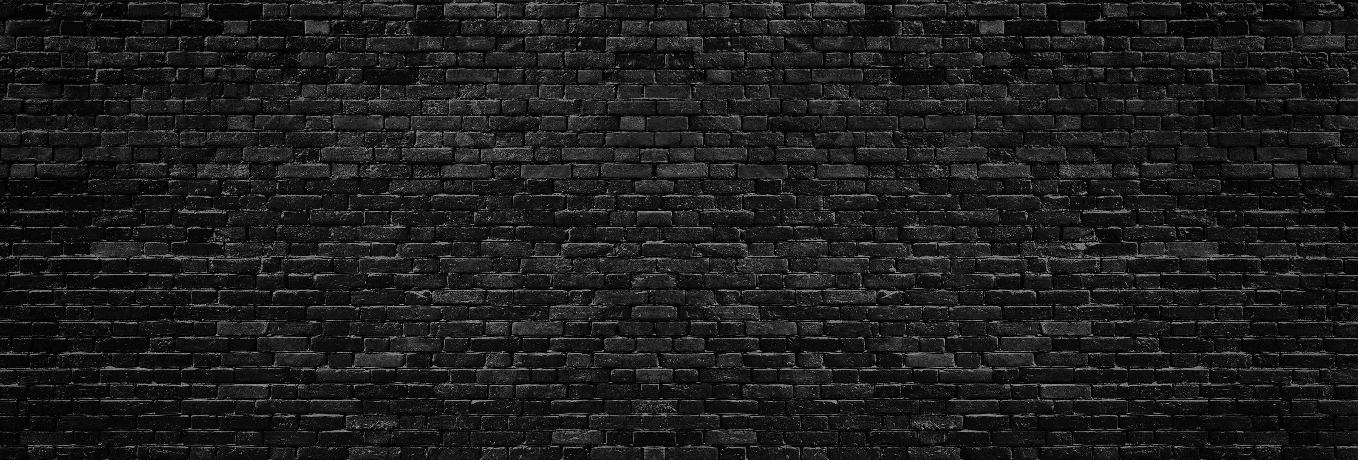 Große Wandbilder-Schwarze raue Ziegelwand