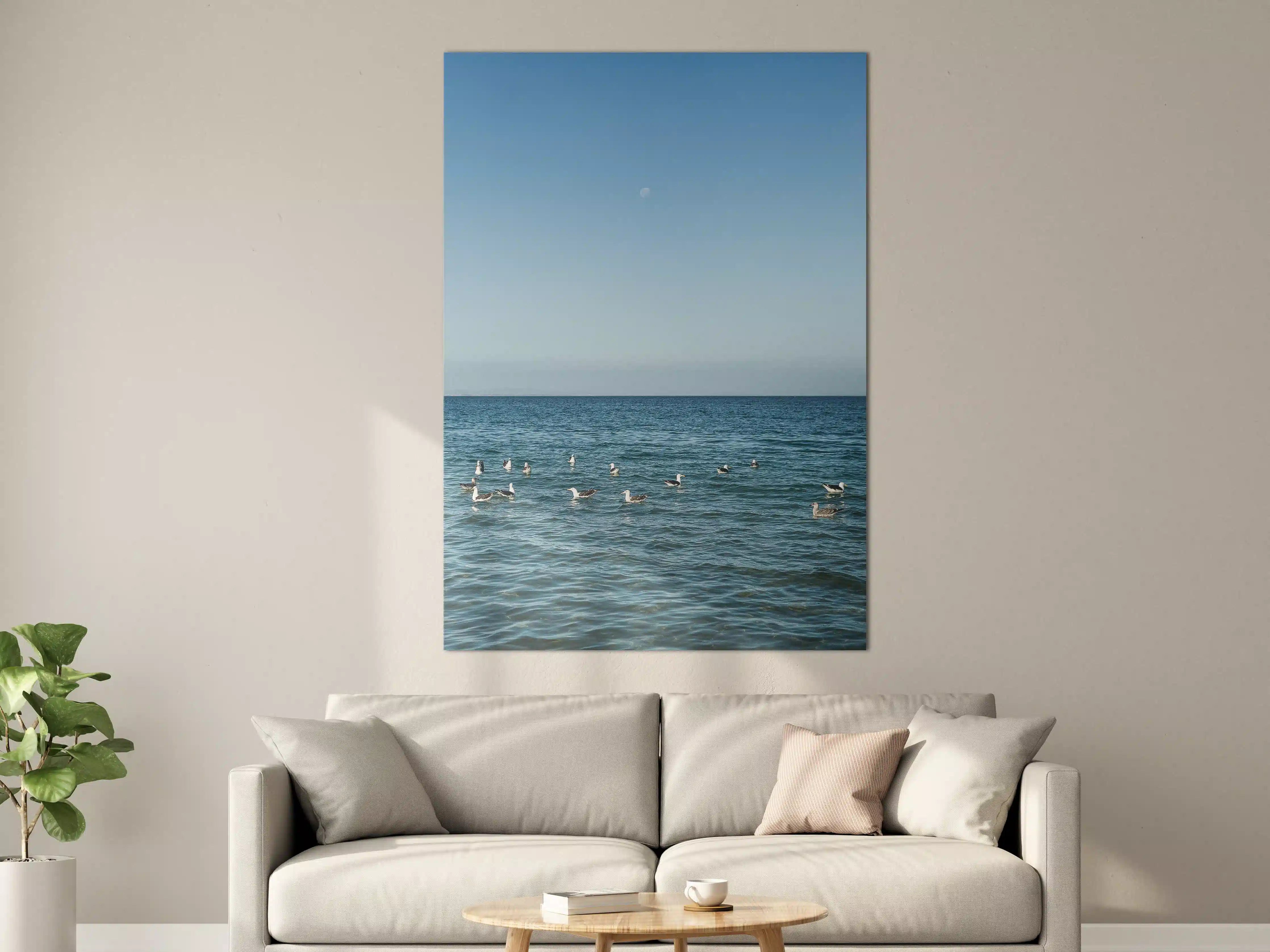 Große Wandbilder - Serene Beach Seascape