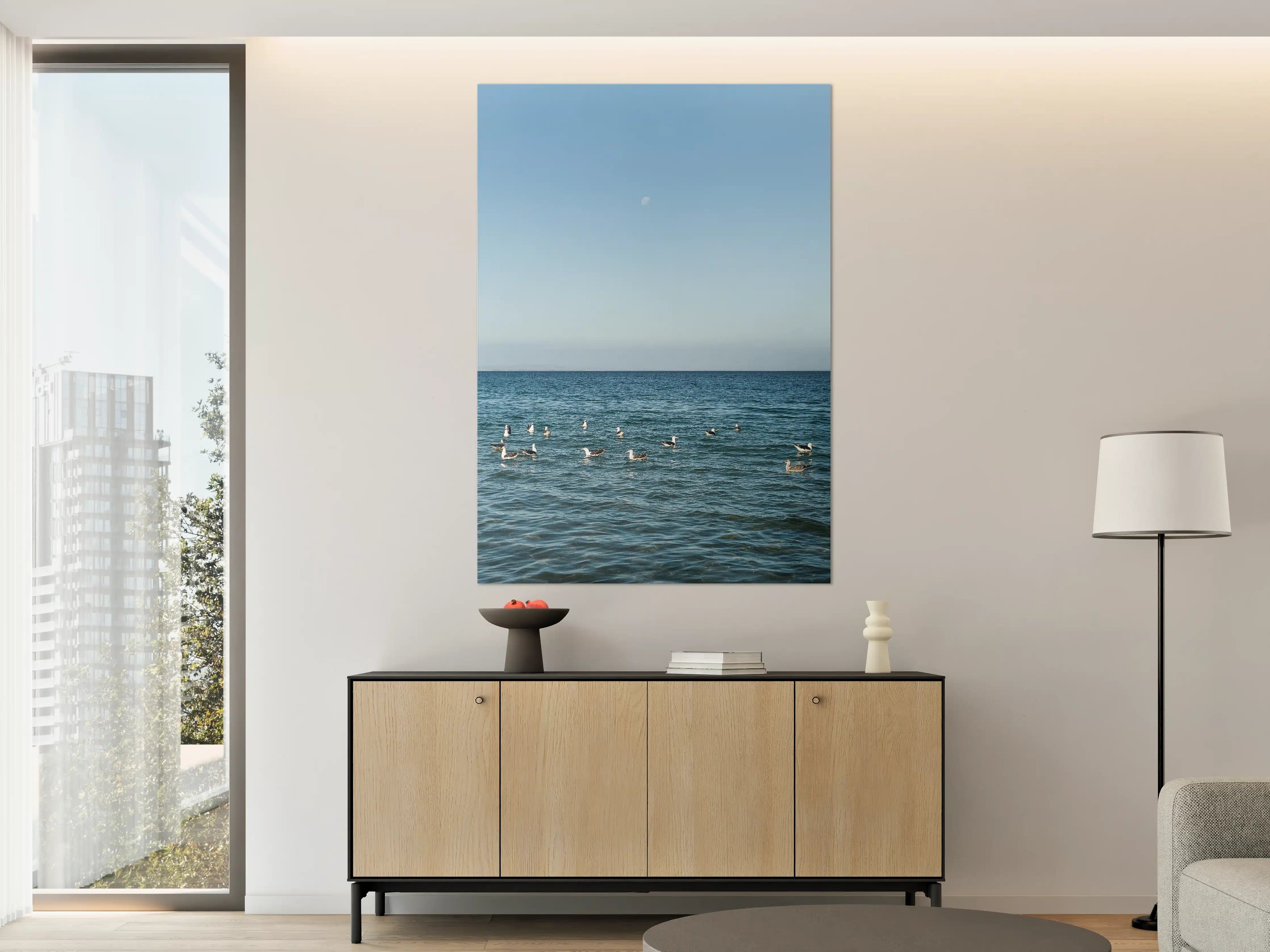 Große Wandbilder - Serene Beach Seascape