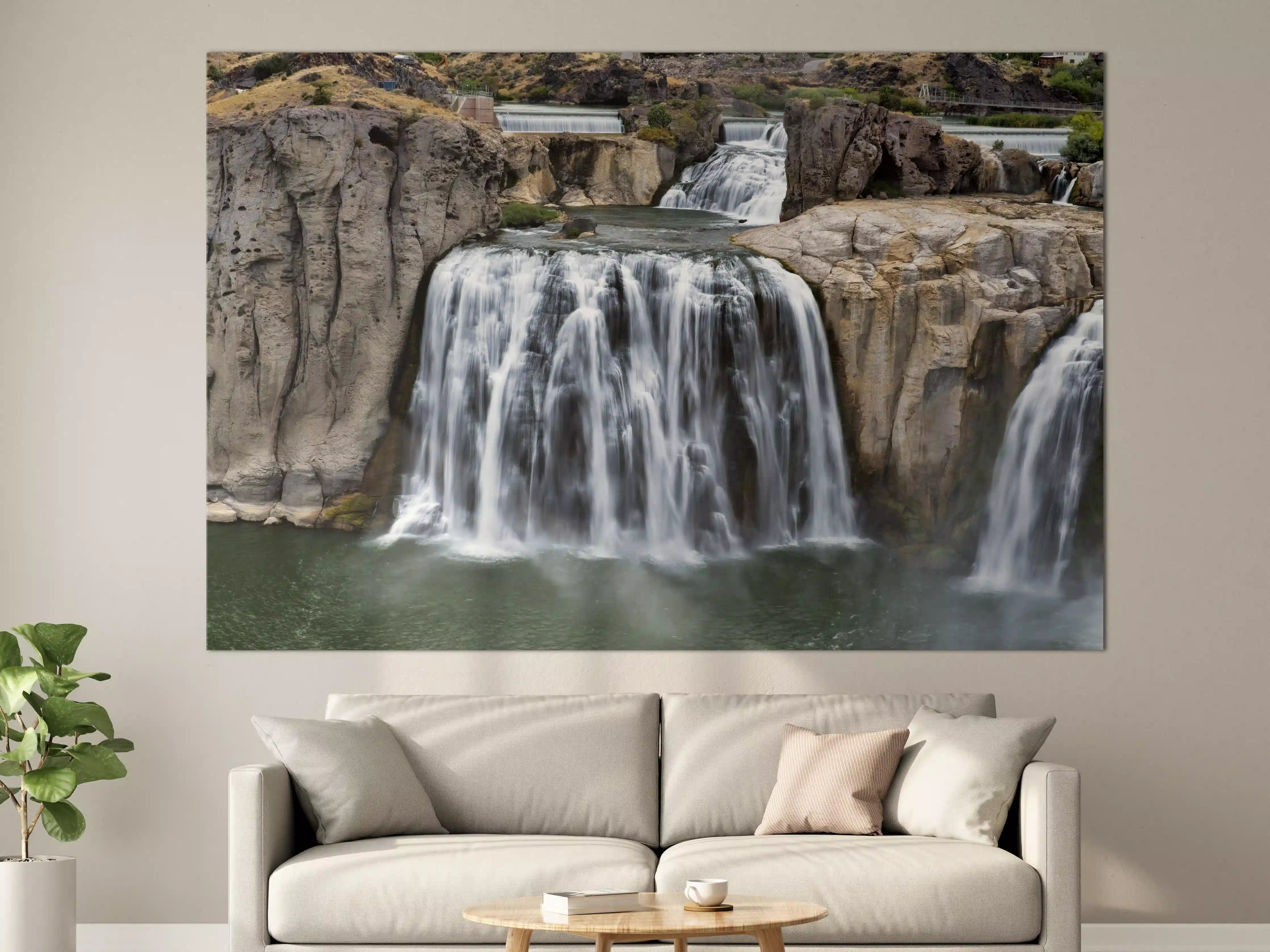 Große Wandbilder - Shoshone Wasserfall