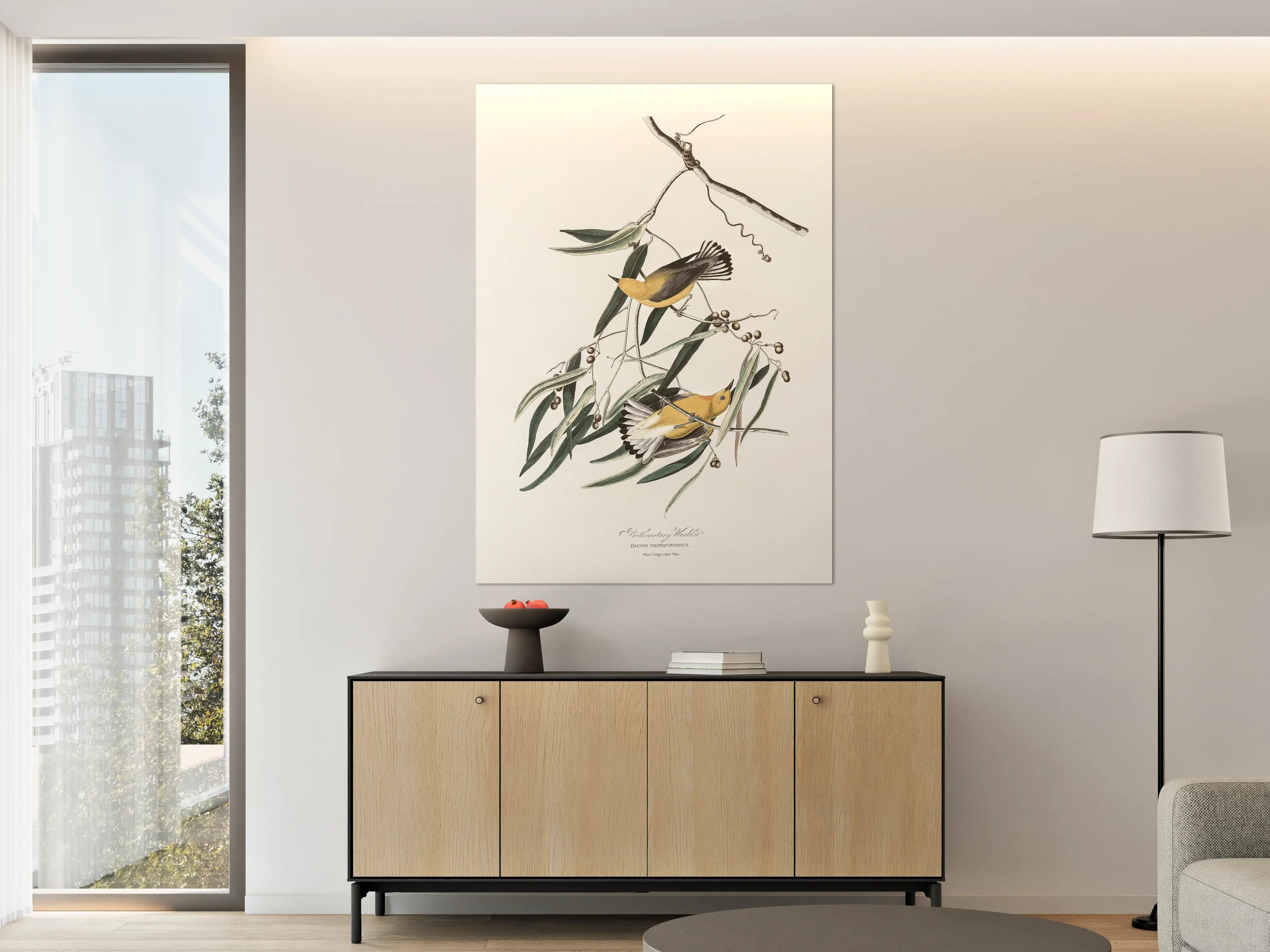 Große Wandbilder - Singvogel Portrait - John James Audubon