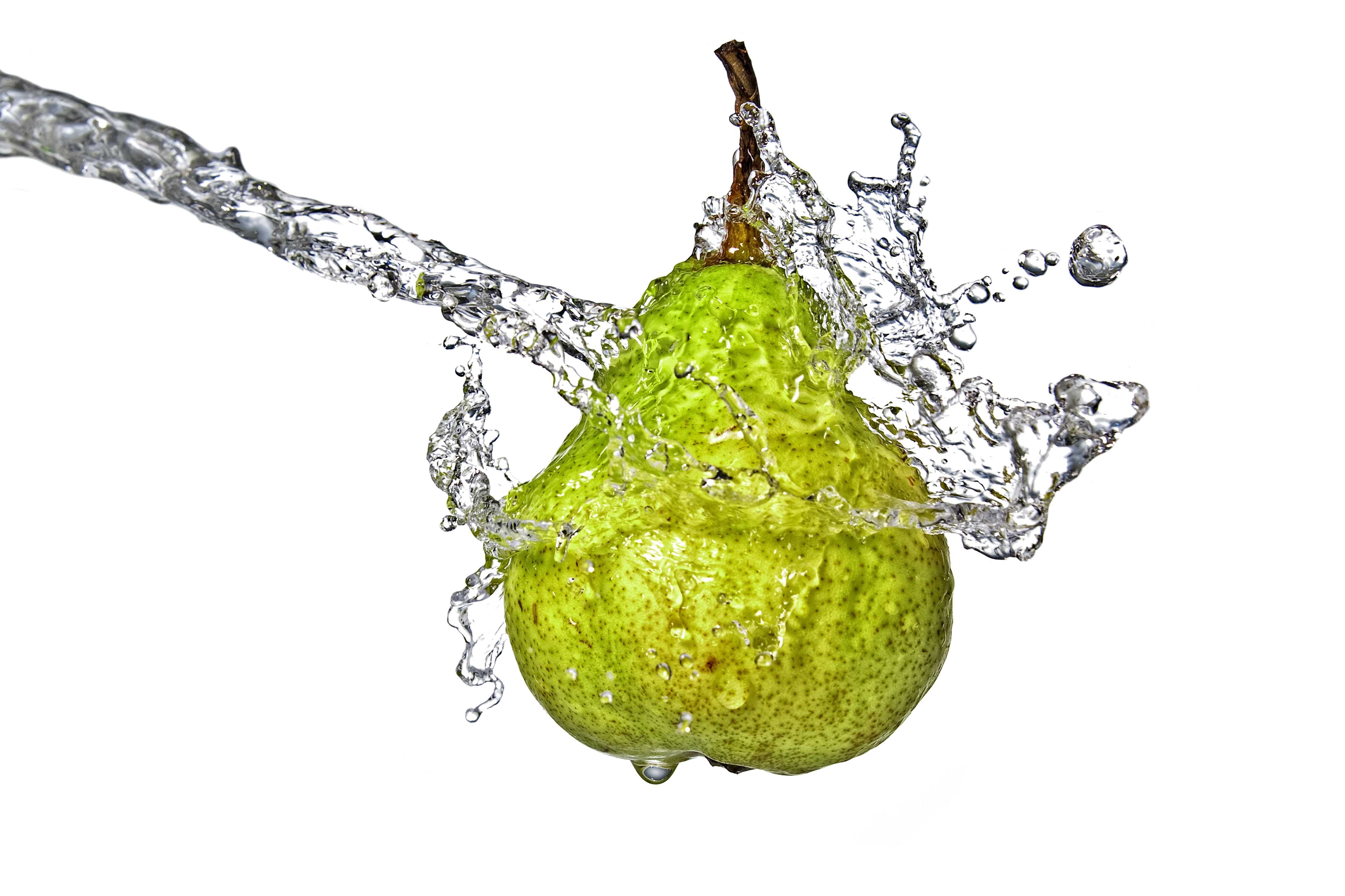 Große Wandbilder-Spritzige Birne