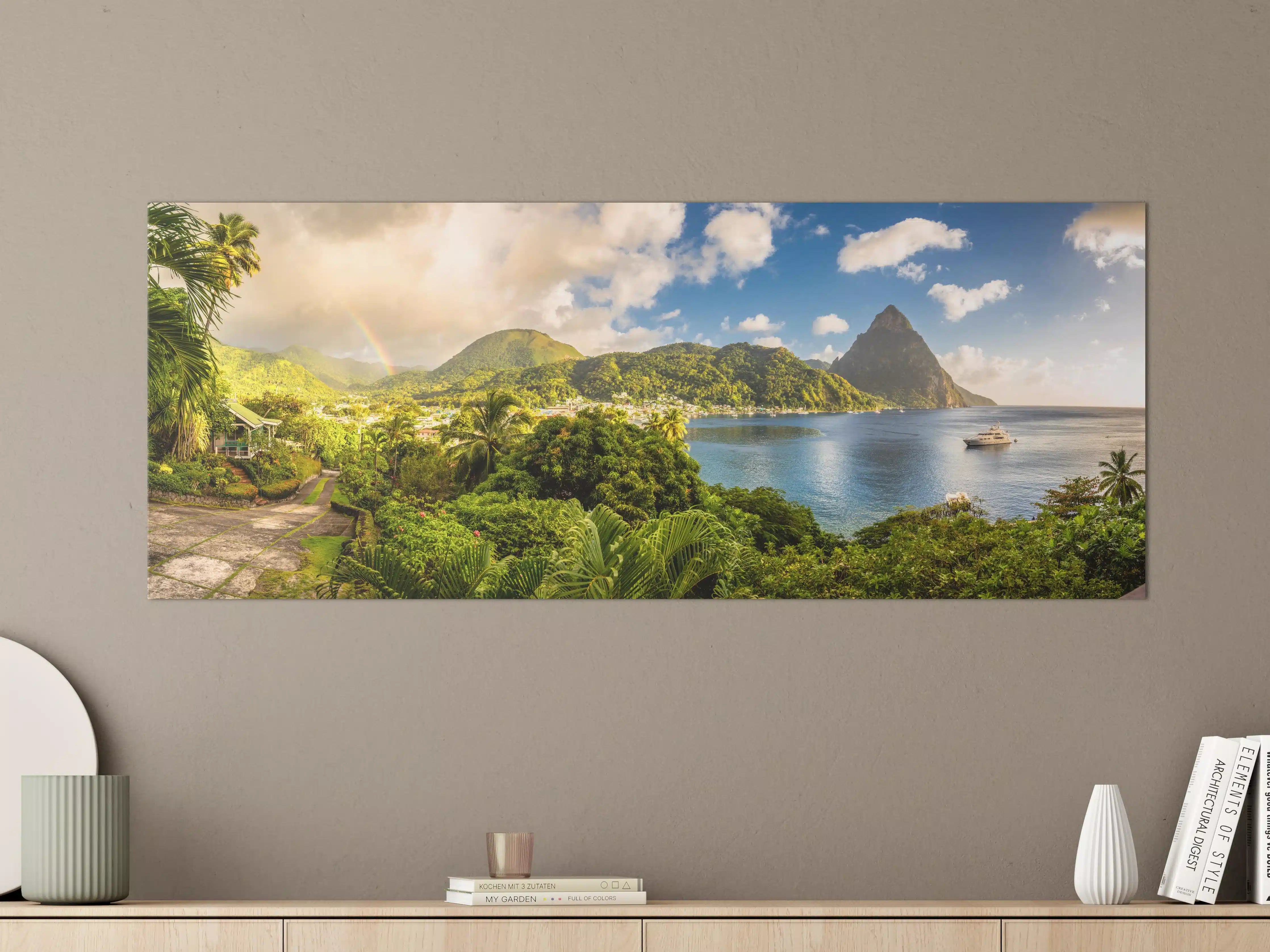 Große Wandbilder - St. Lucia - Karibisches Meer