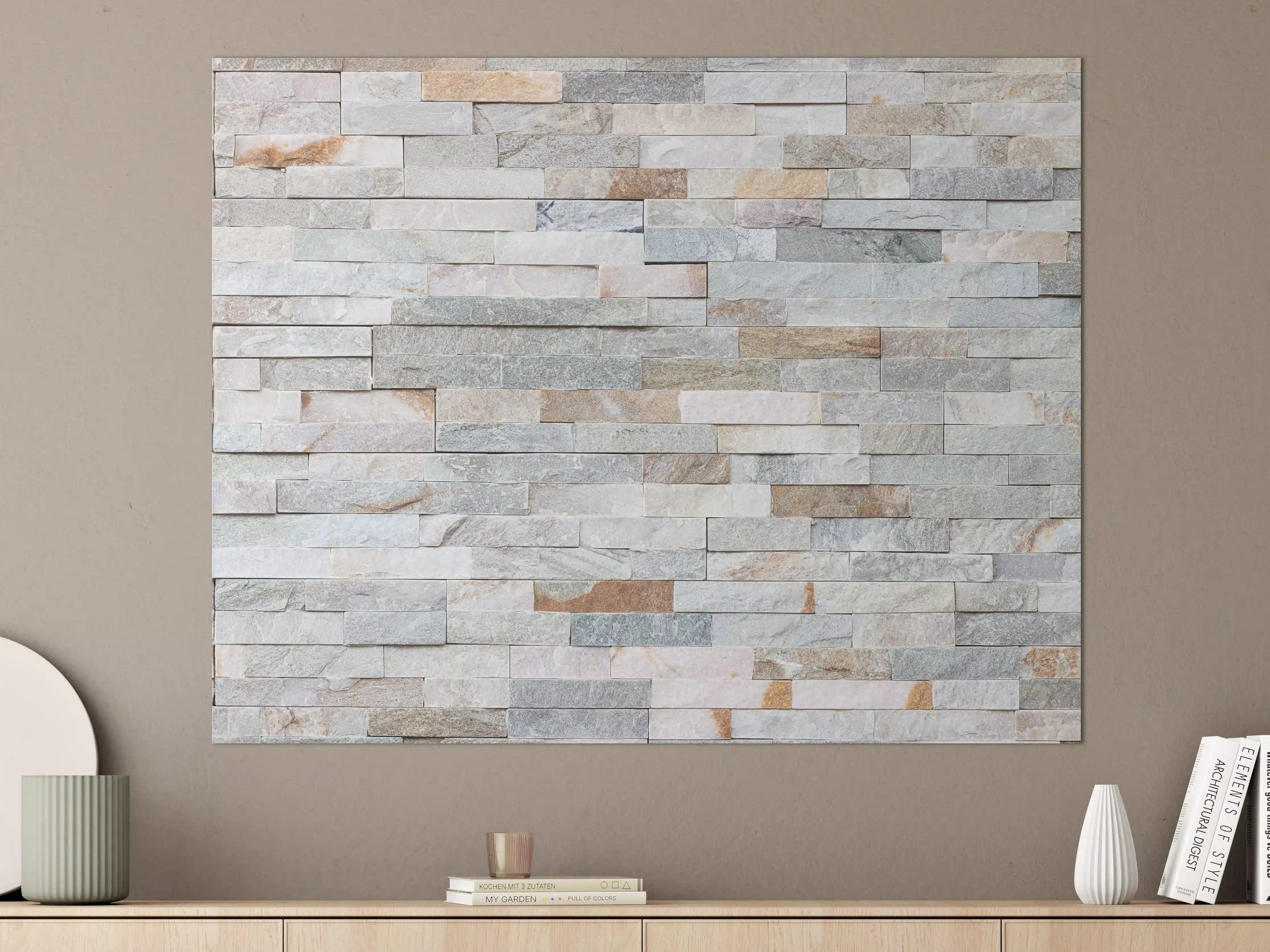 Große Wandbilder - Steinwandmuster