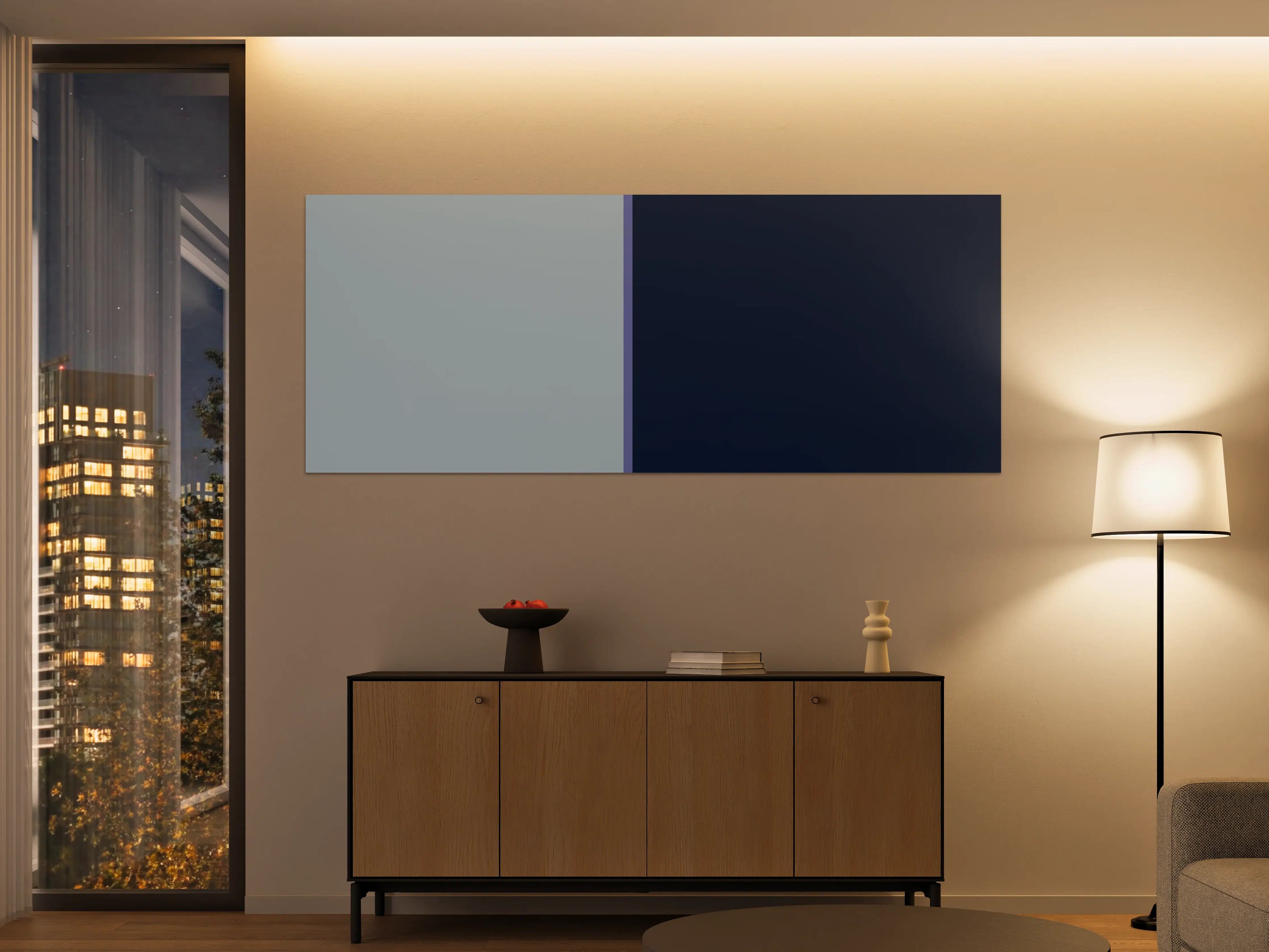 Große Wandbilder - The Blues - Easy Vertical - Blueberry