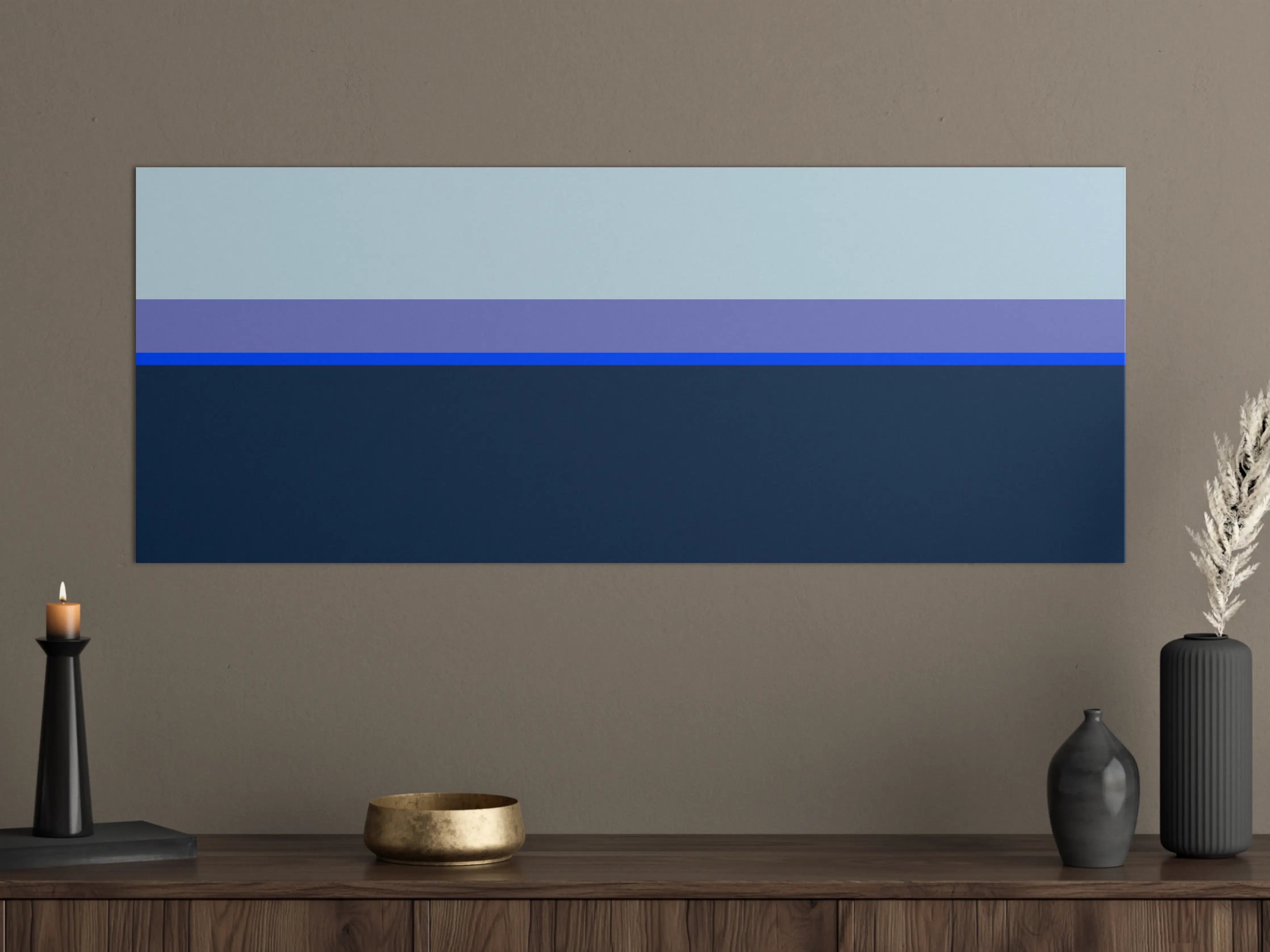 Große Wandbilder - The Blues - Horizontal - Blueberry