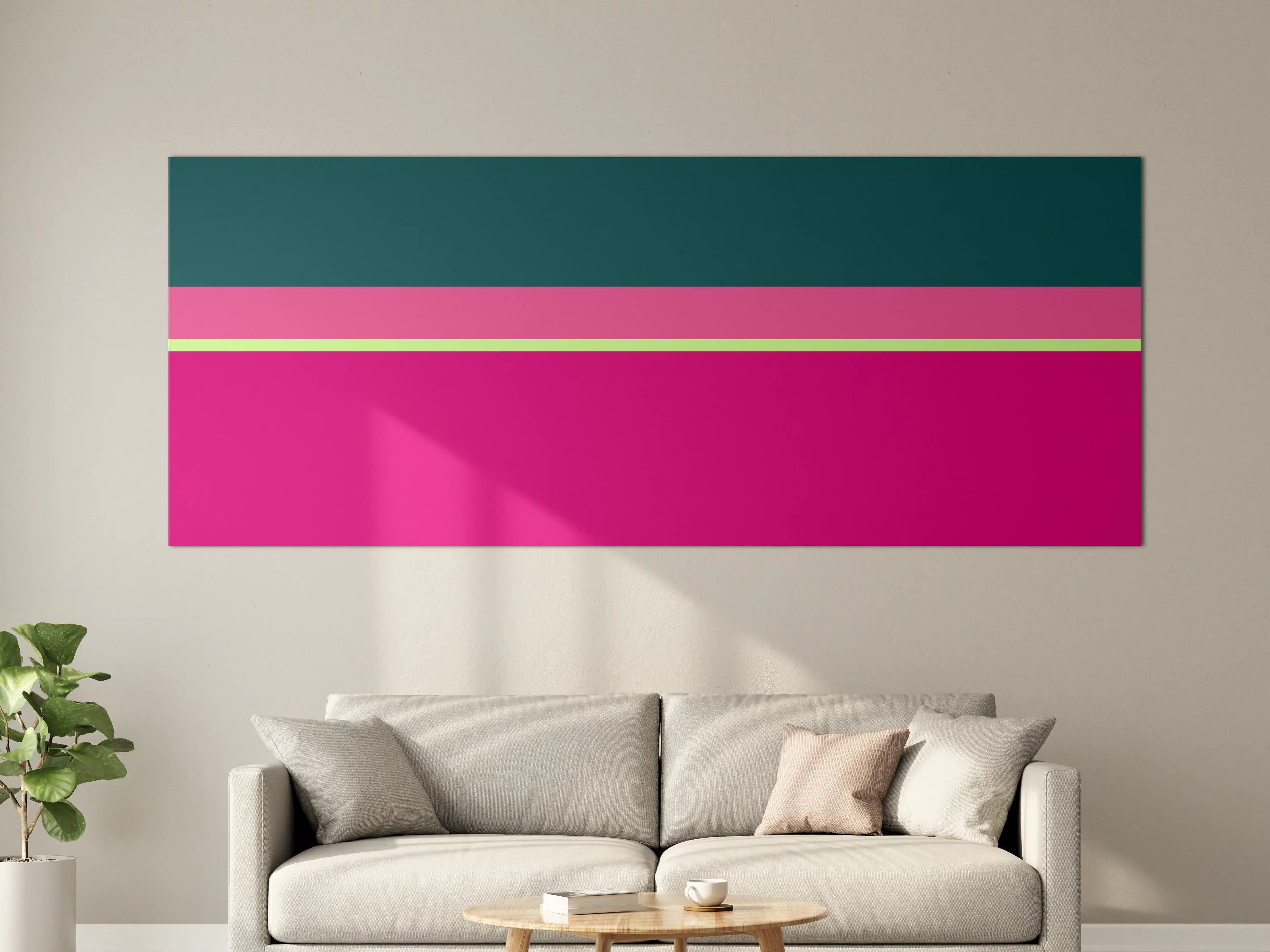 Große Wandbilder - The Neons - Horizontal - Lyra