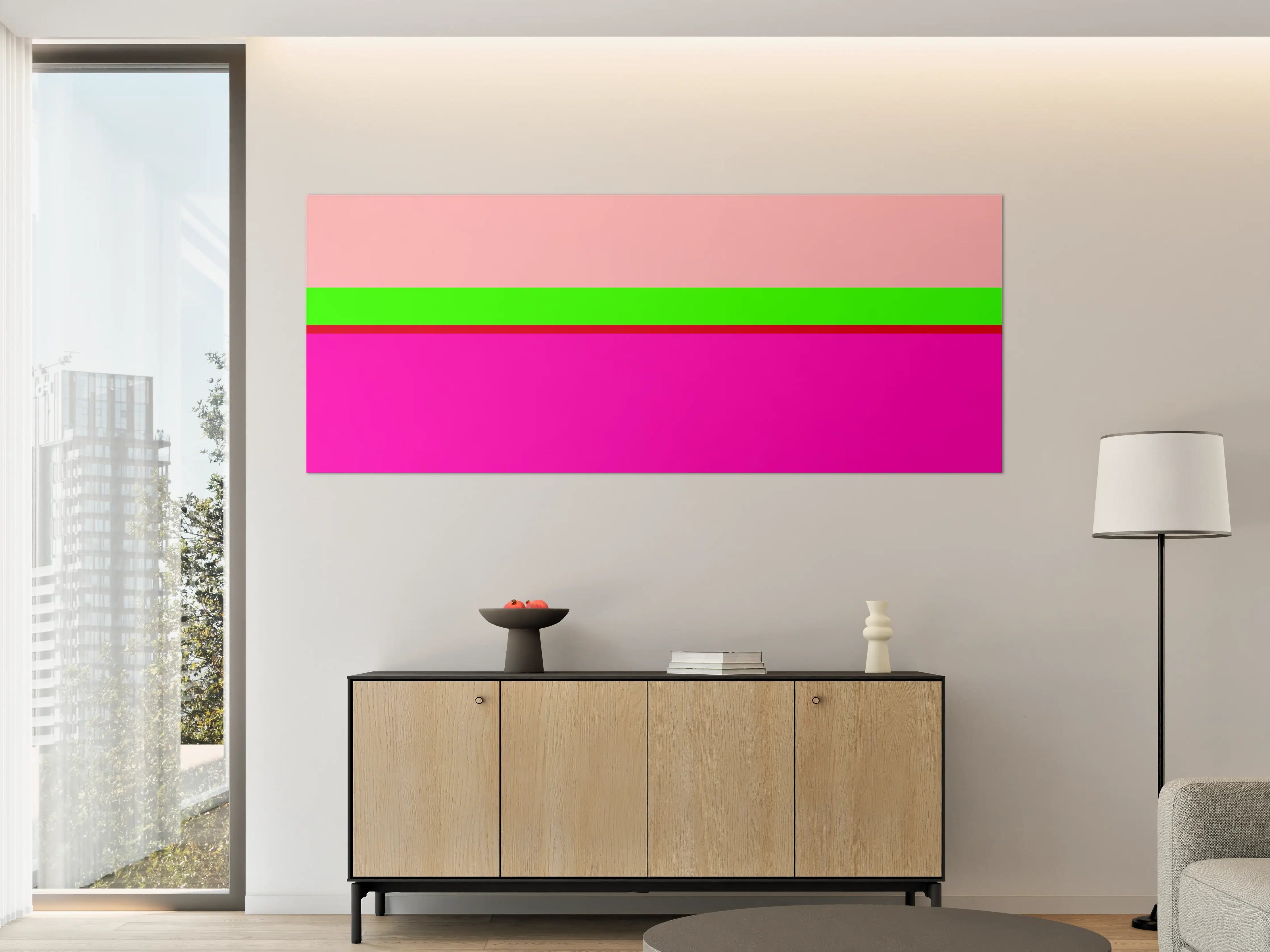 Große Wandbilder - The Neons - Horizontal - Nox