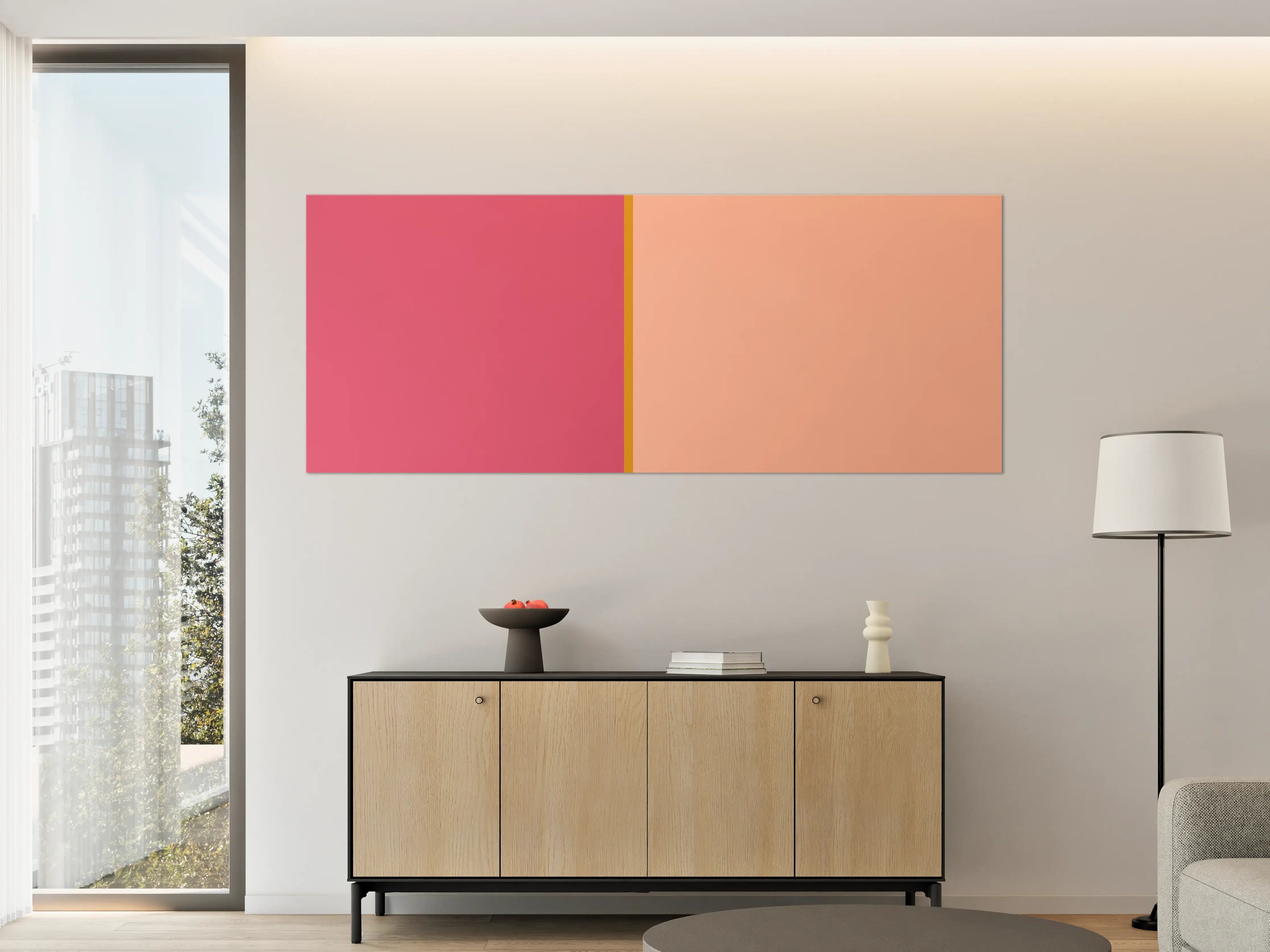 Große Wandbilder - The Oranges - Easy Vertical - Cotton Candy