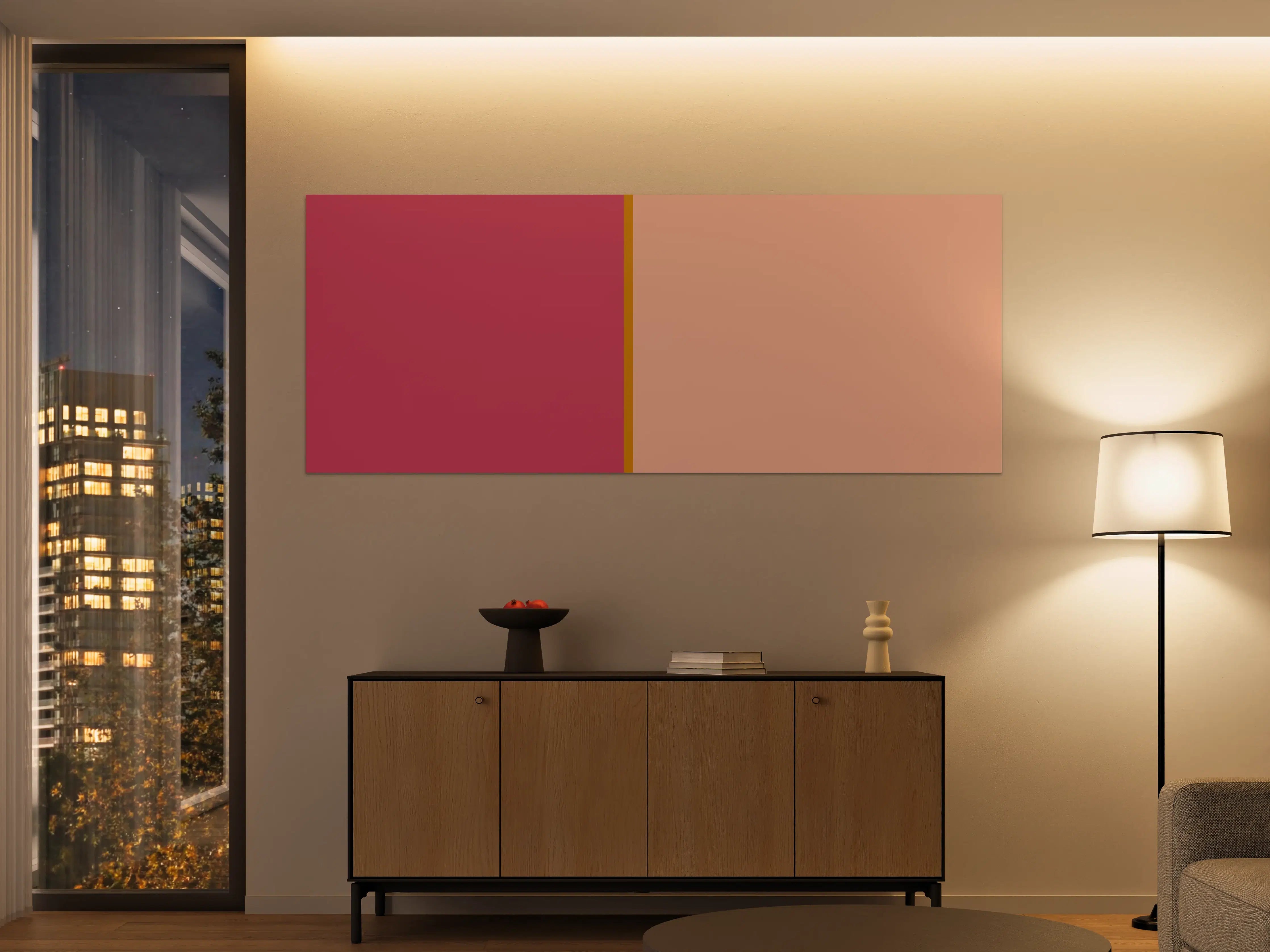 Große Wandbilder - The Oranges - Easy Vertical - Cotton Candy
