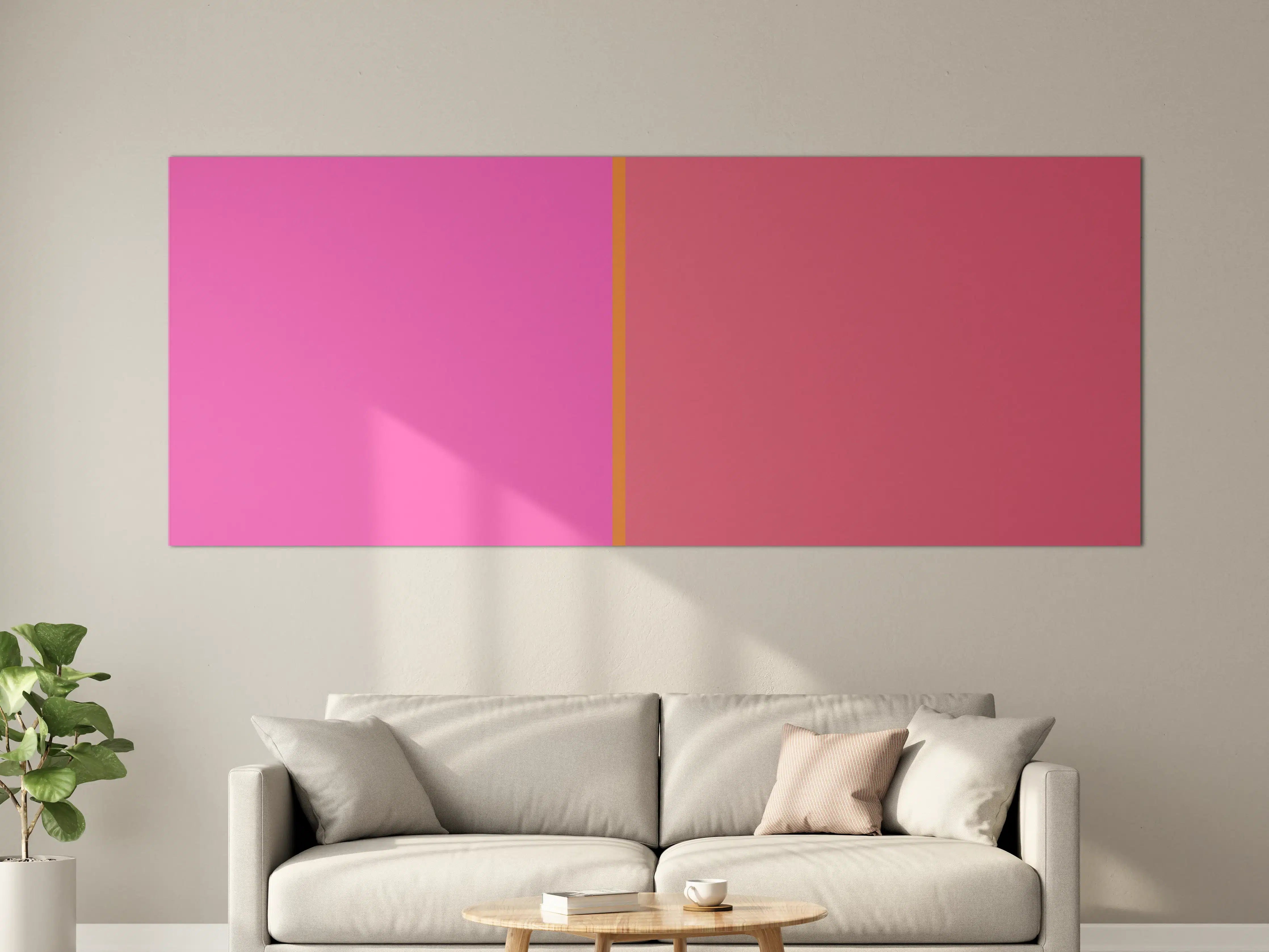Große Wandbilder - The Oranges - Easy Vertical - Fuchsia