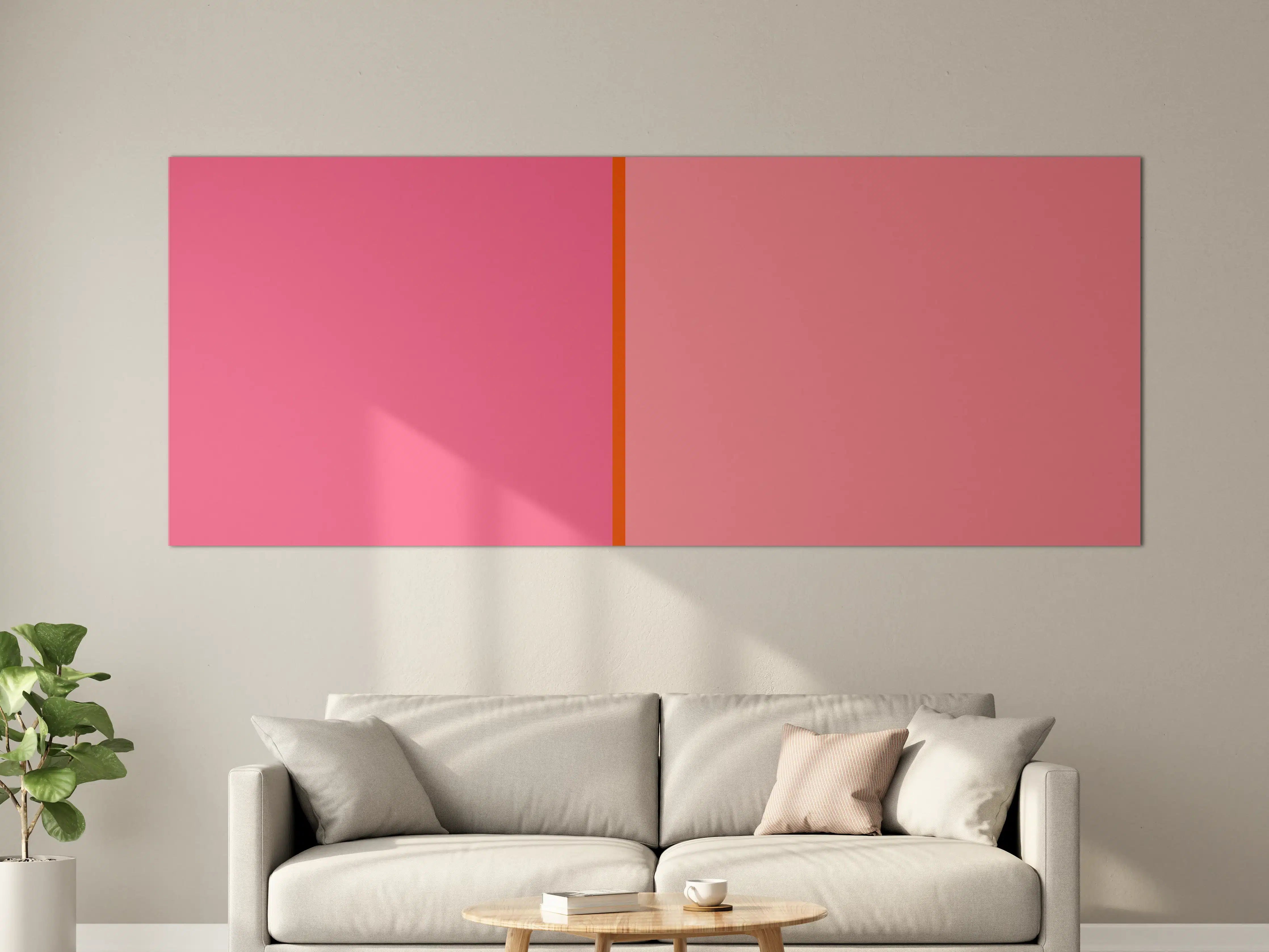 Große Wandbilder - The Oranges - Easy Vertical - Raspberry