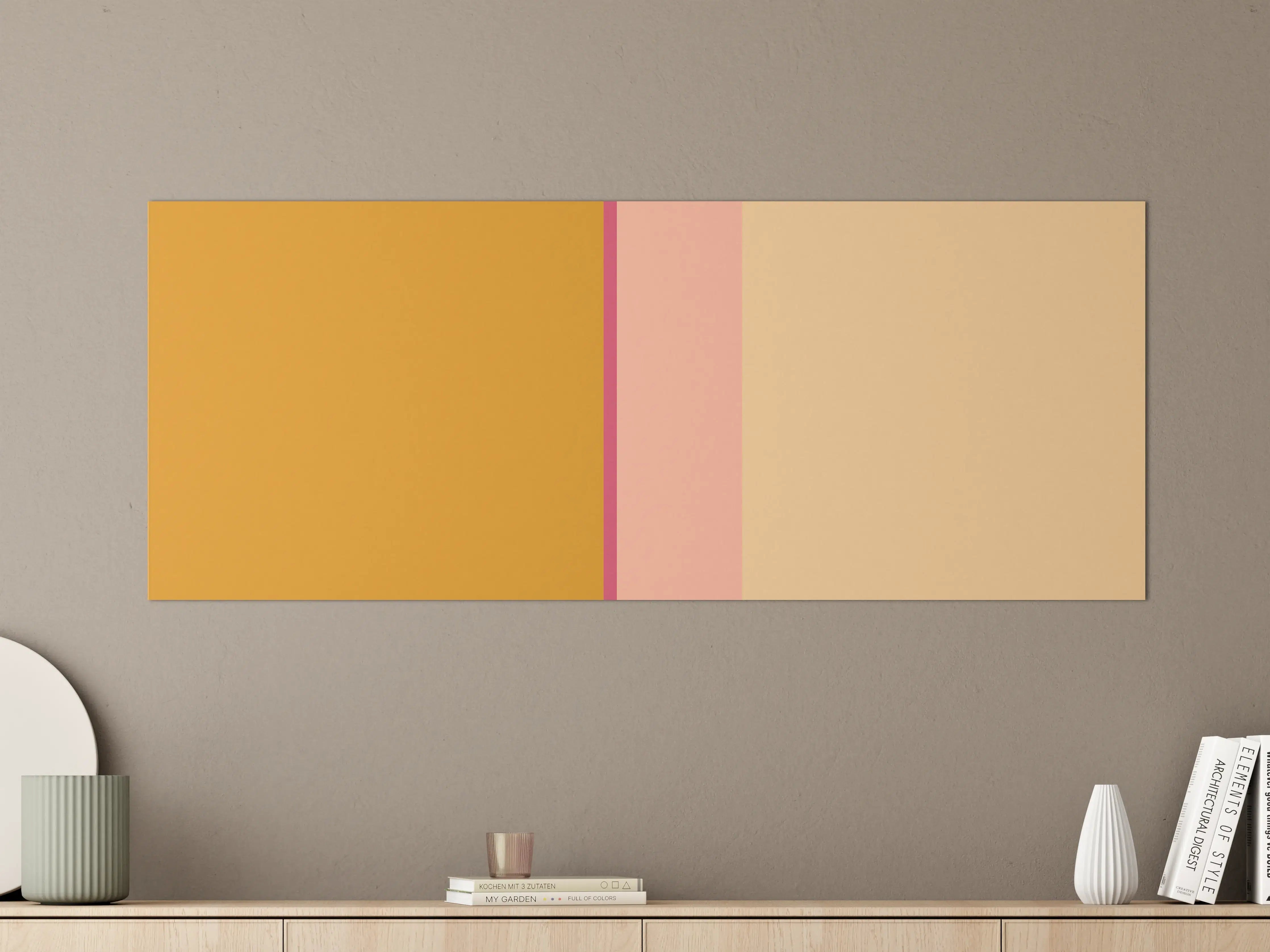 Große Wandbilder - The Oranges - Vertical - Cotton Candy