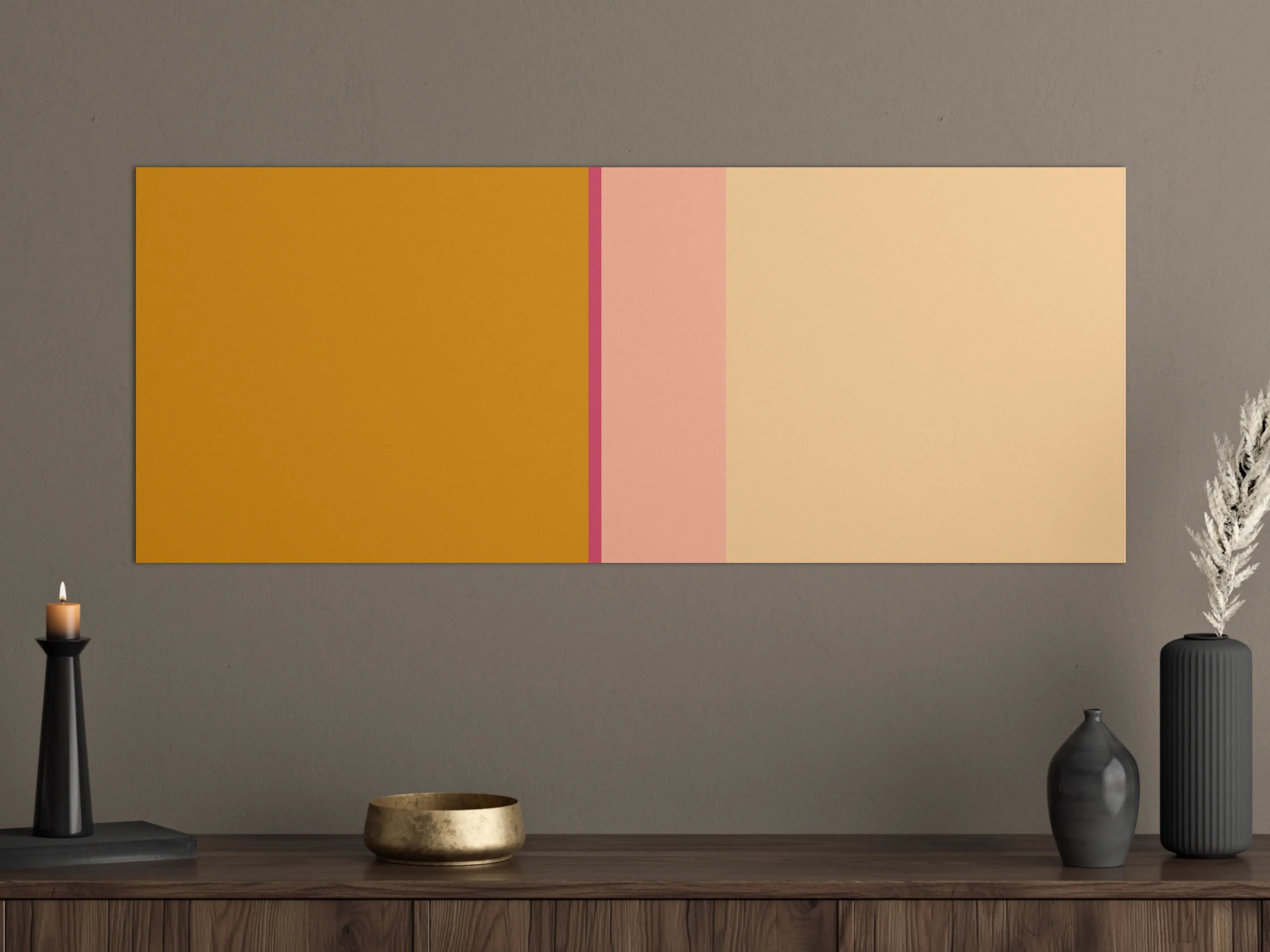Große Wandbilder - The Oranges - Vertical - Cotton Candy