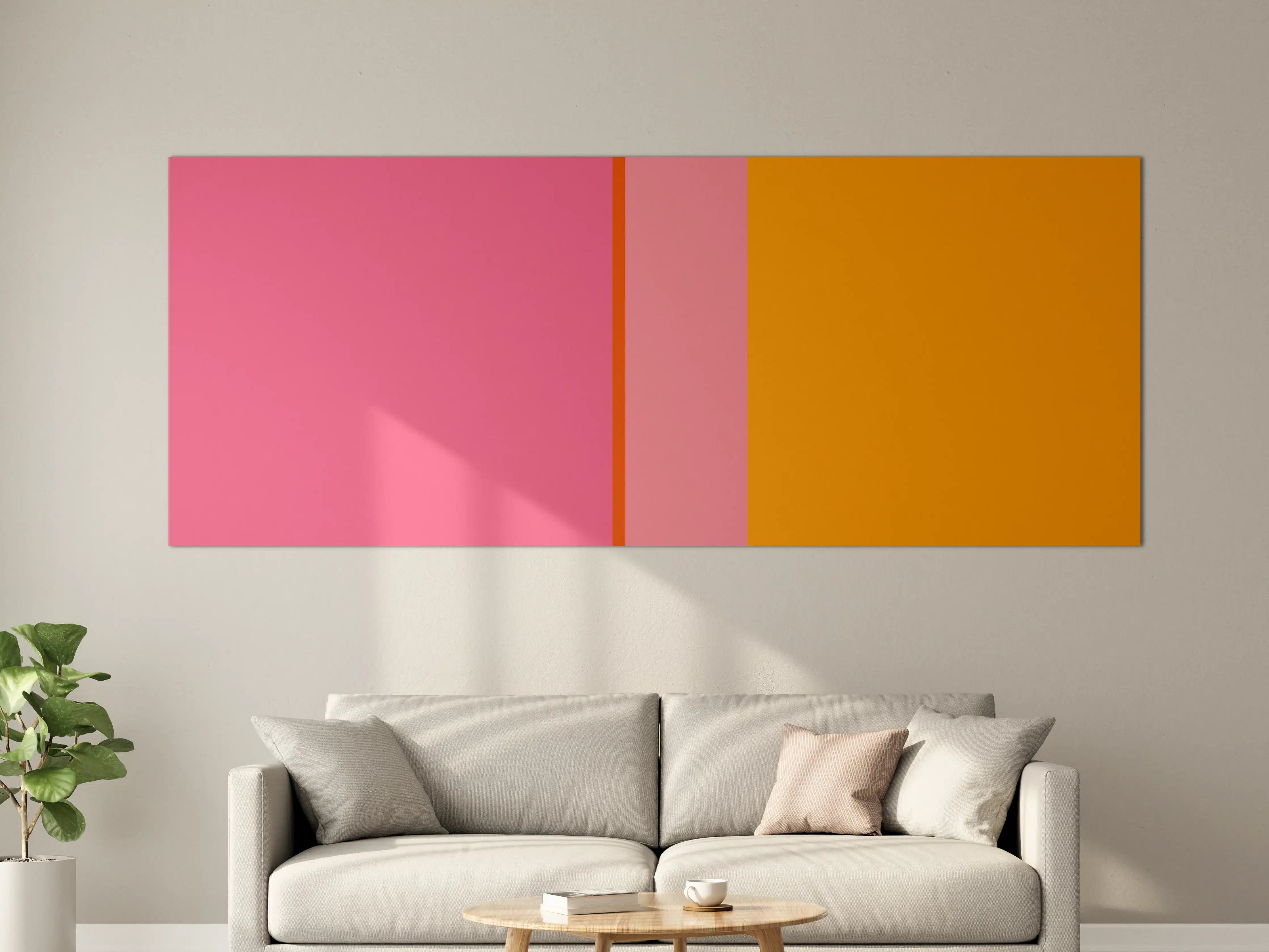 Große Wandbilder - The Oranges - Vertical - Raspberry