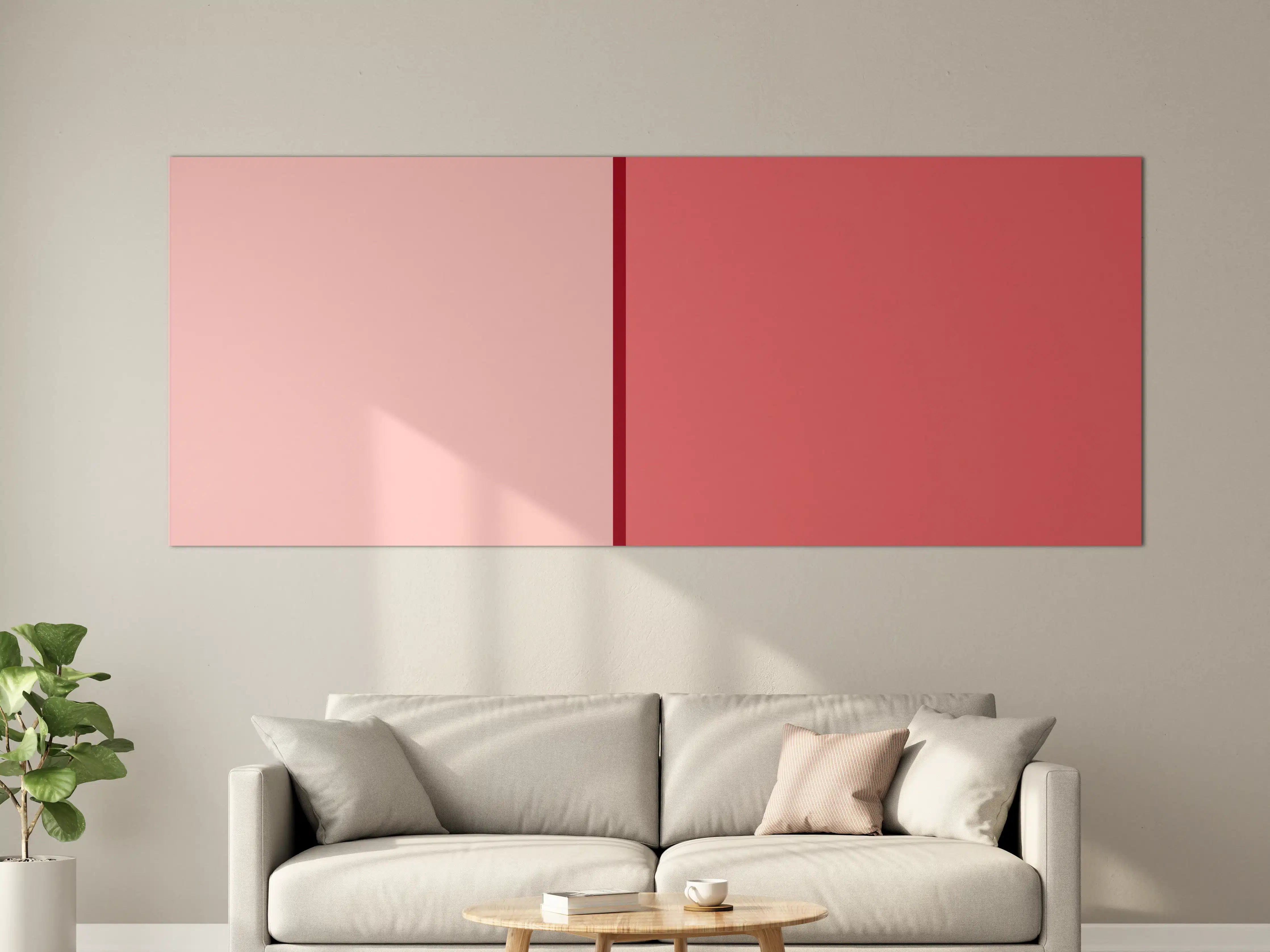 Große Wandbilder - The Reds - Easy Vertical - Tomato
