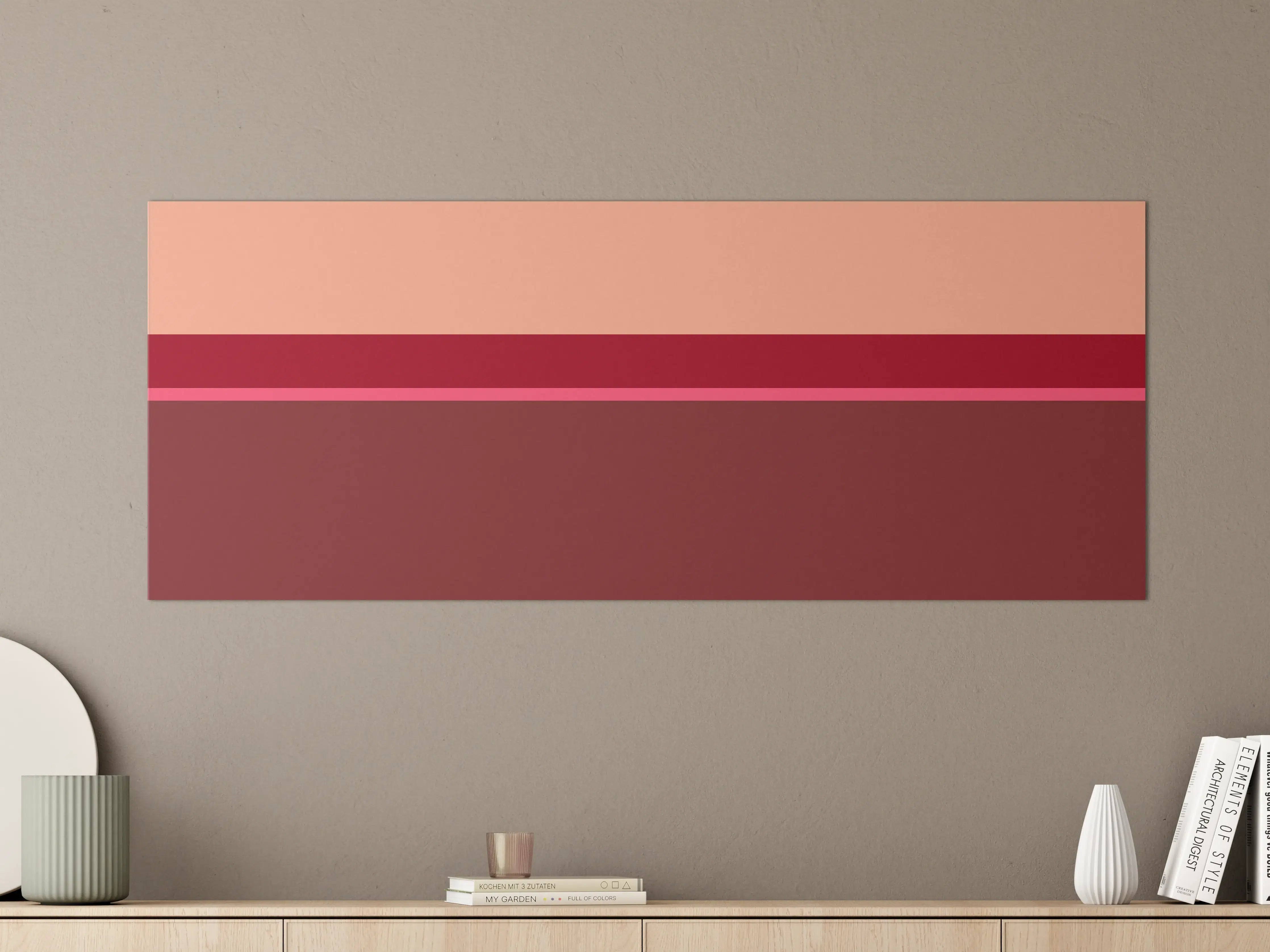 Große Wandbilder - The Reds - Horizontal - Cherry