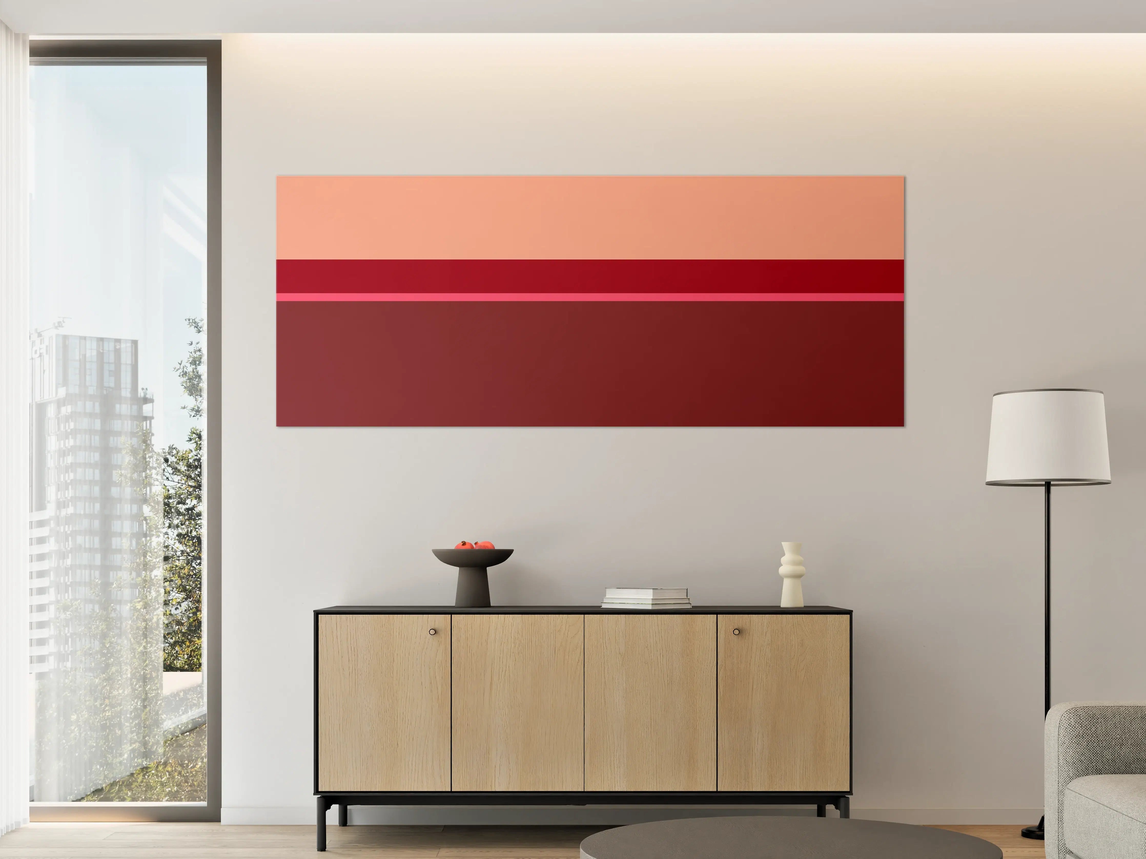 Große Wandbilder - The Reds - Horizontal - Cherry