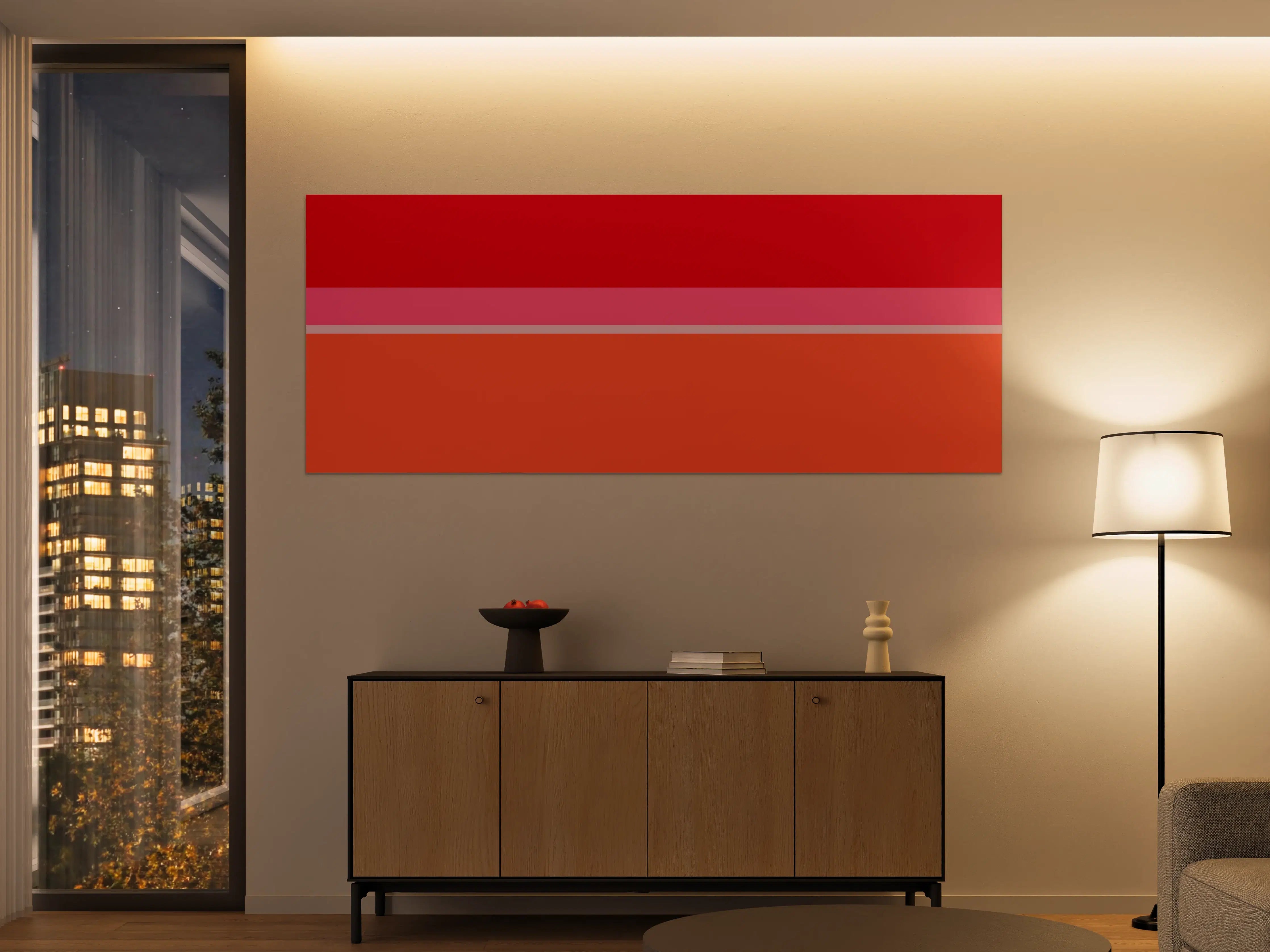 Große Wandbilder - The Reds - Horizontal - Strawberry