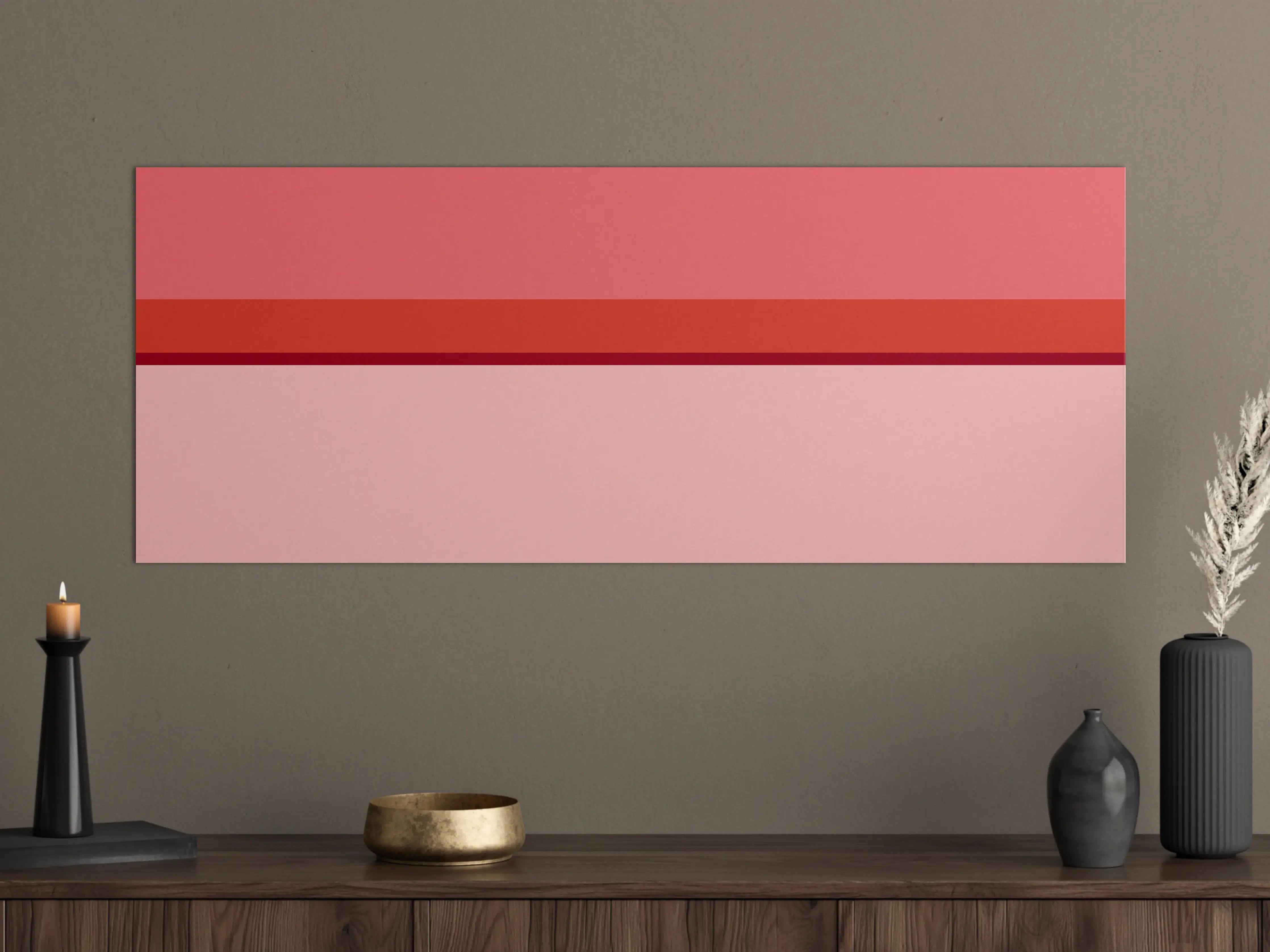 Große Wandbilder - The Reds - Horizontal - Tomato
