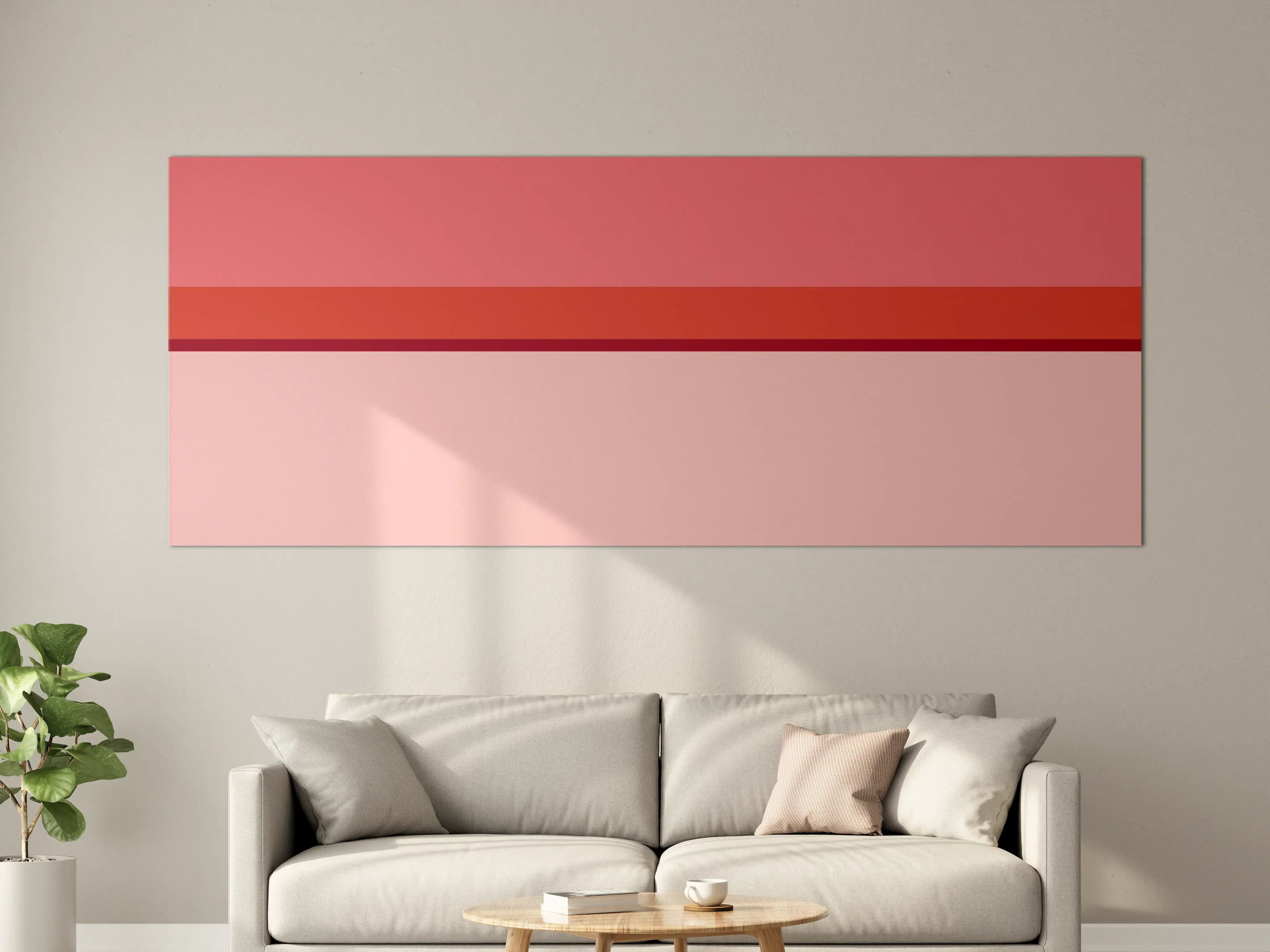 Große Wandbilder - The Reds - Horizontal - Tomato