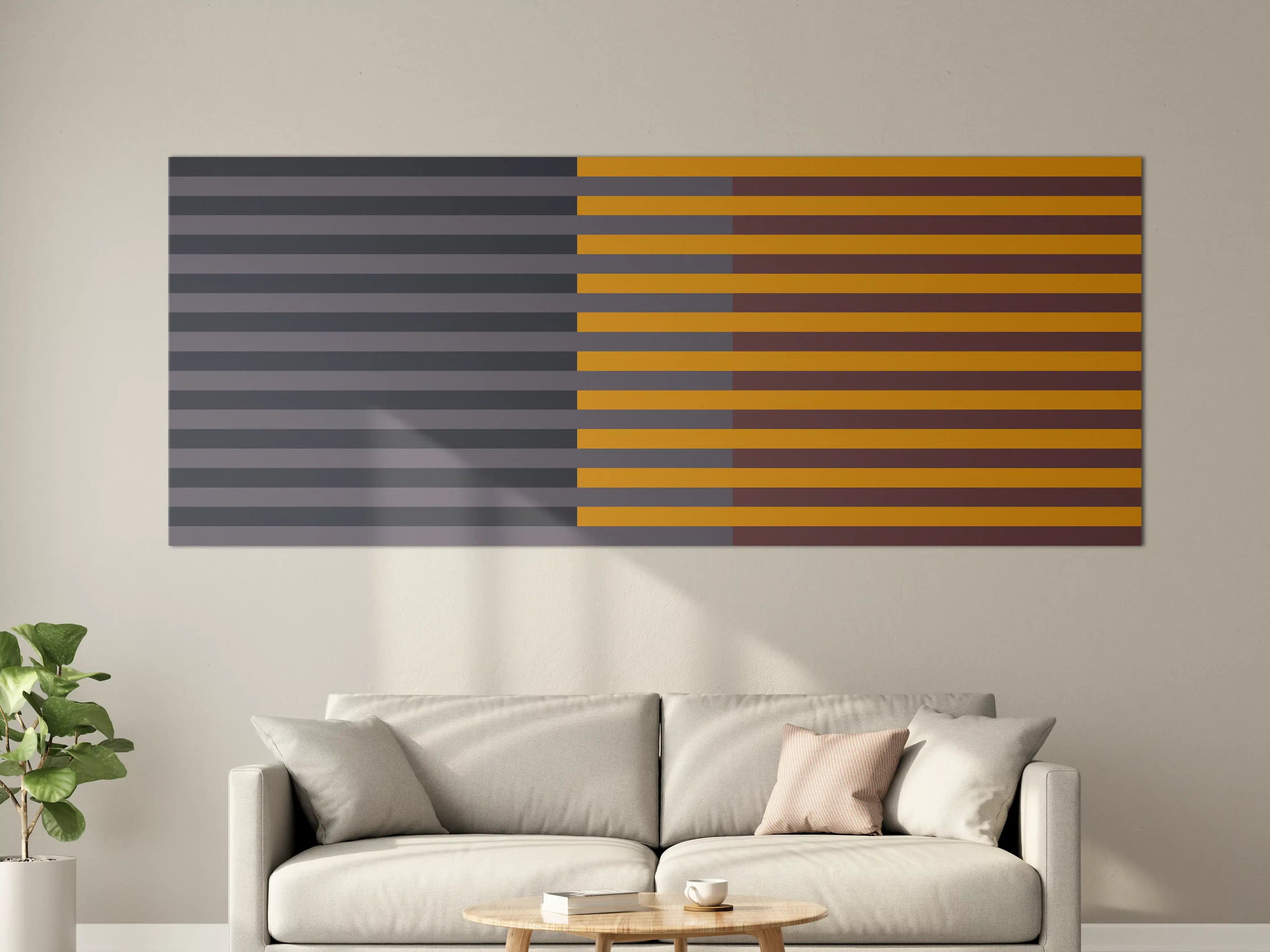 Große Wandbilder - The Retros - Multy Stripes - Cersai