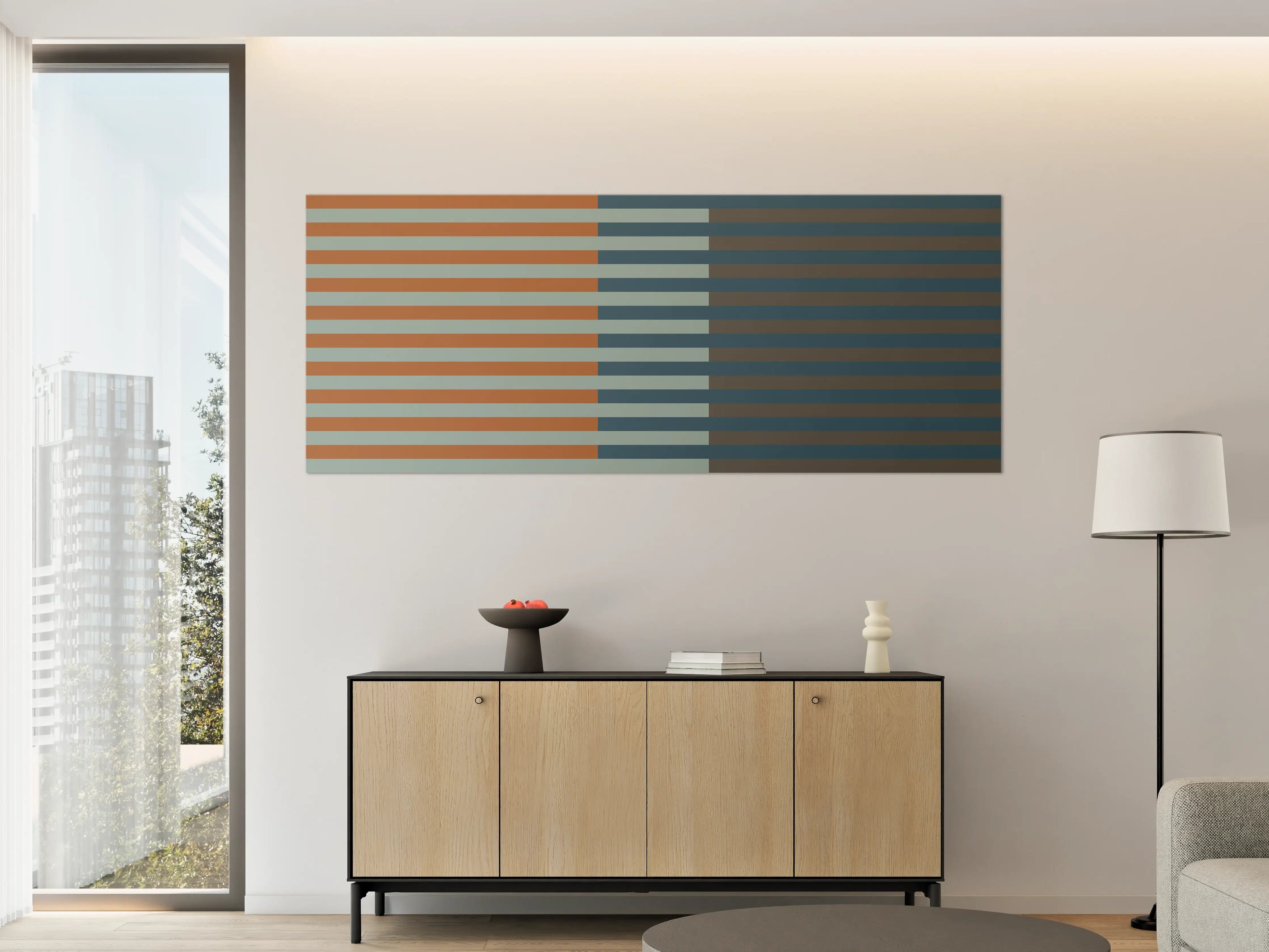 Große Wandbilder - The Retros - Multy Stripes - Jon