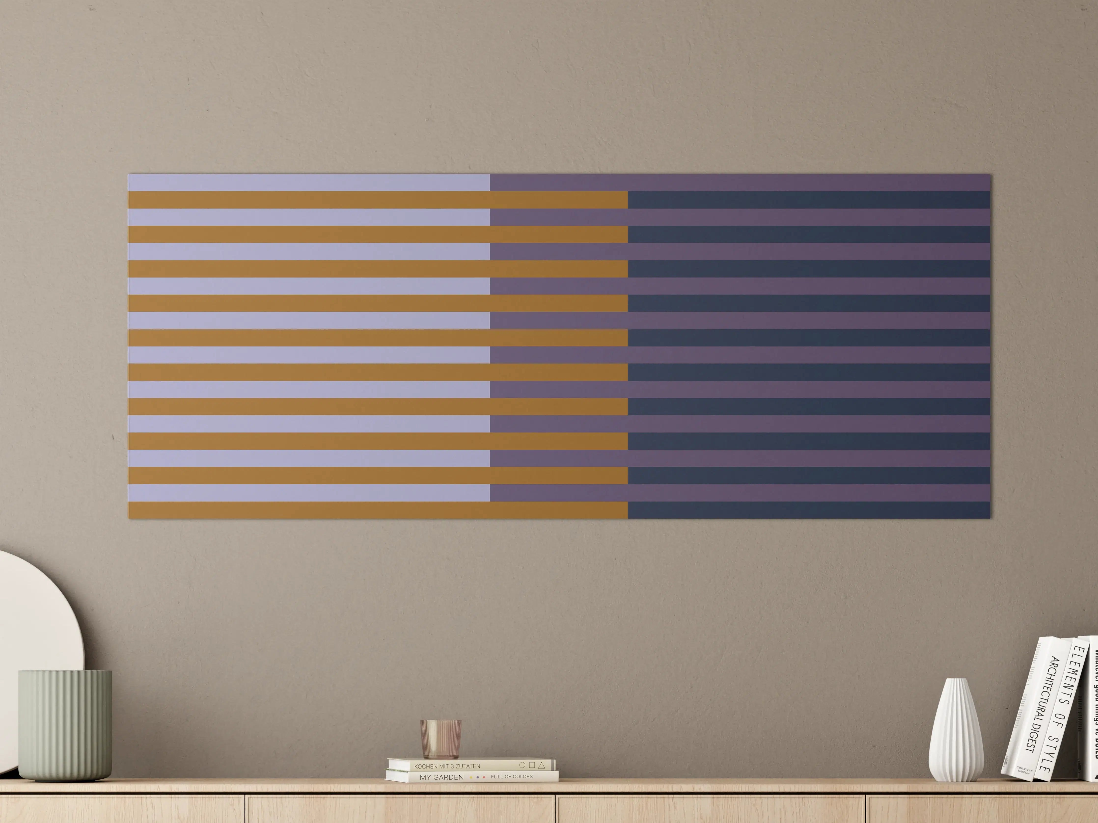 Große Wandbilder - The Retros - Multy Stripes - Tyrion