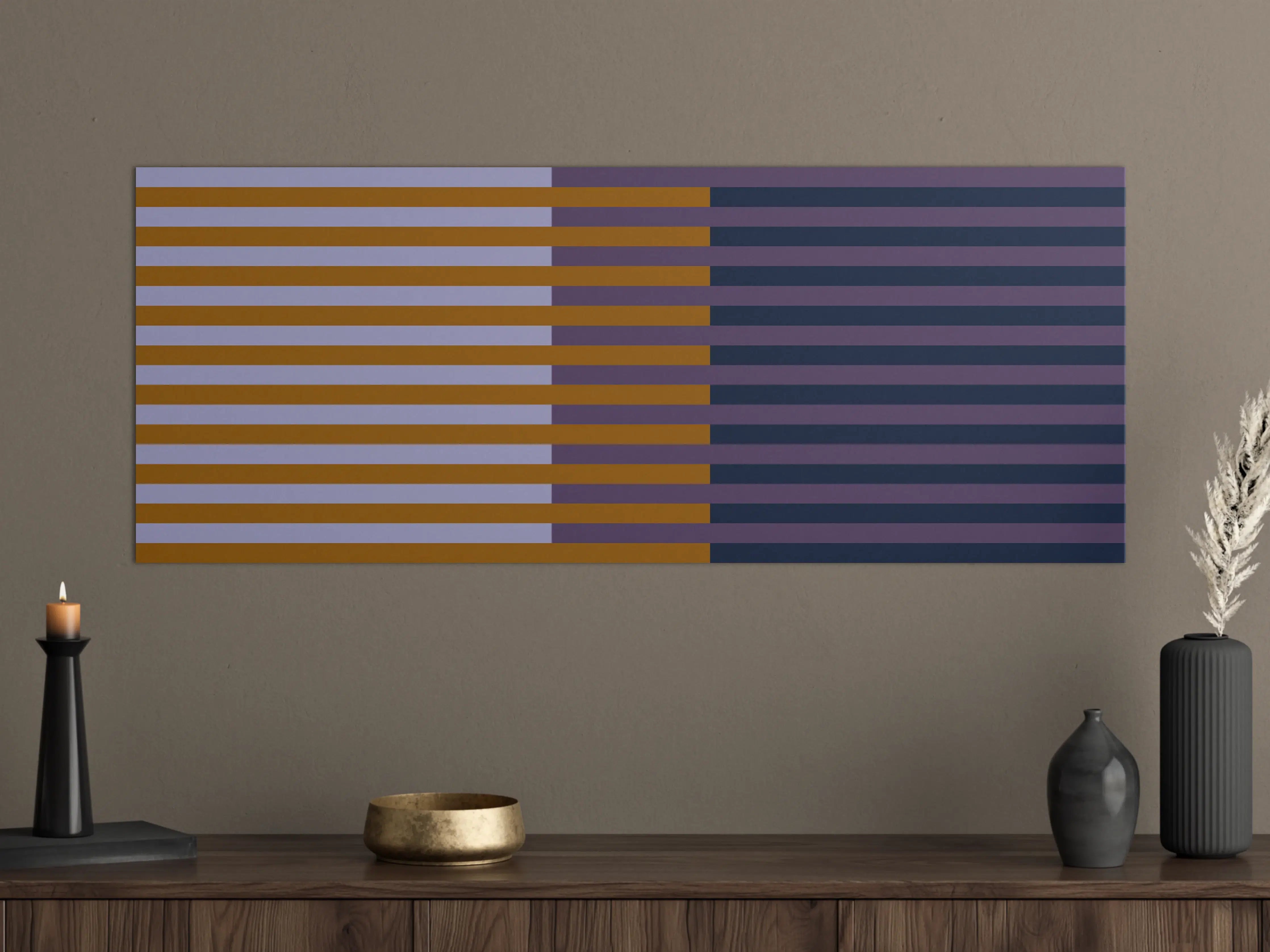 Große Wandbilder - The Retros - Multy Stripes - Tyrion