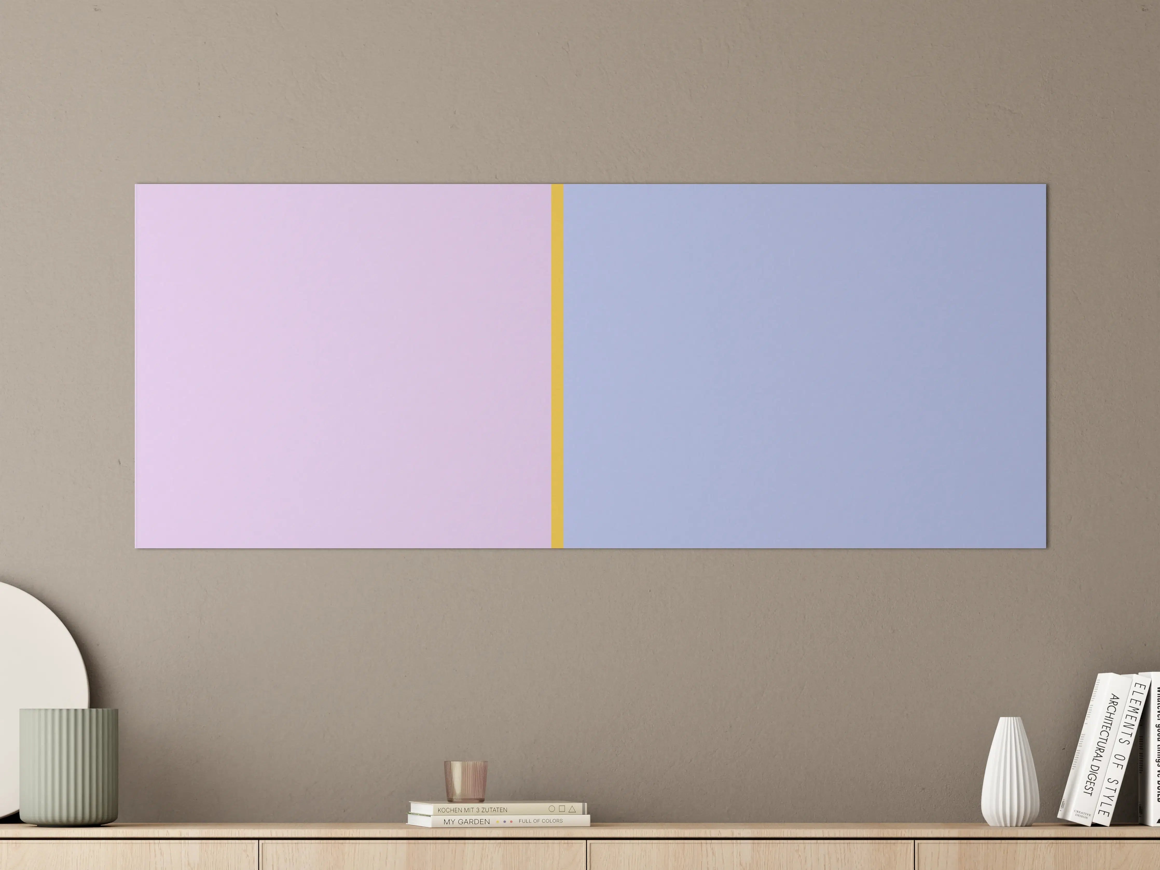 Große Wandbilder - The Springs - Easy Vertikal - Lilac