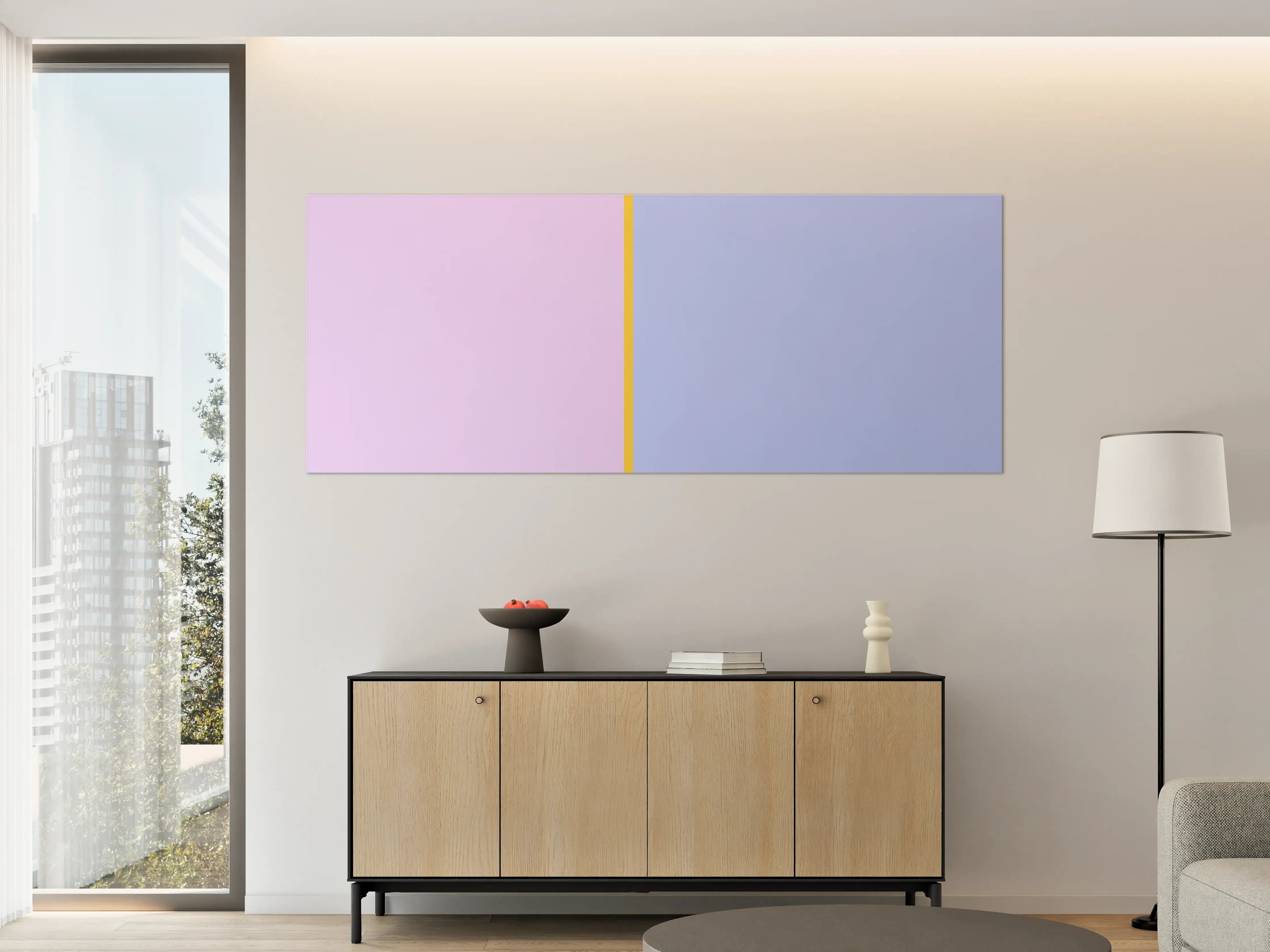 Große Wandbilder - The Springs - Easy Vertikal - Lilac