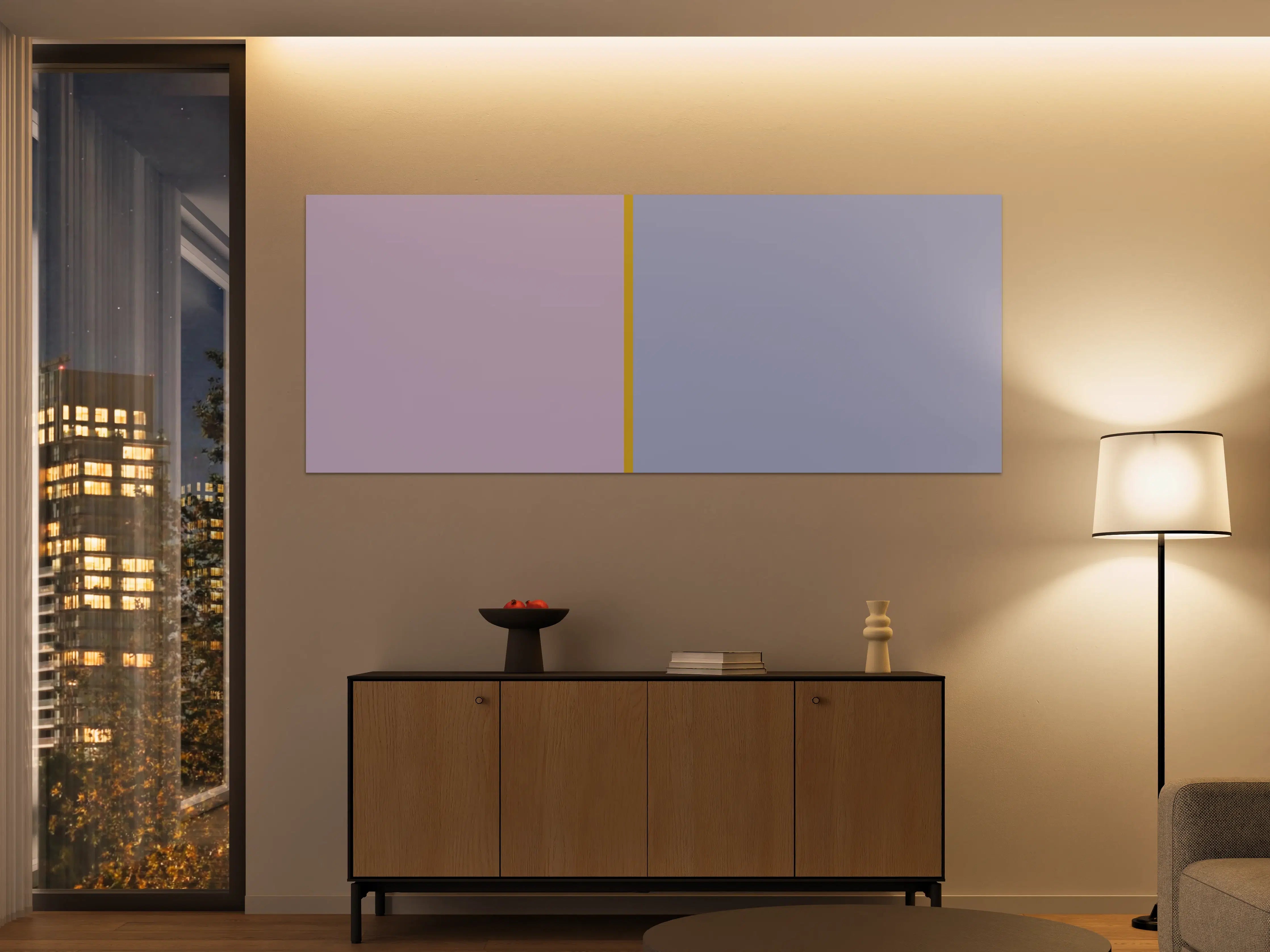 Große Wandbilder - The Springs - Easy Vertikal - Lilac