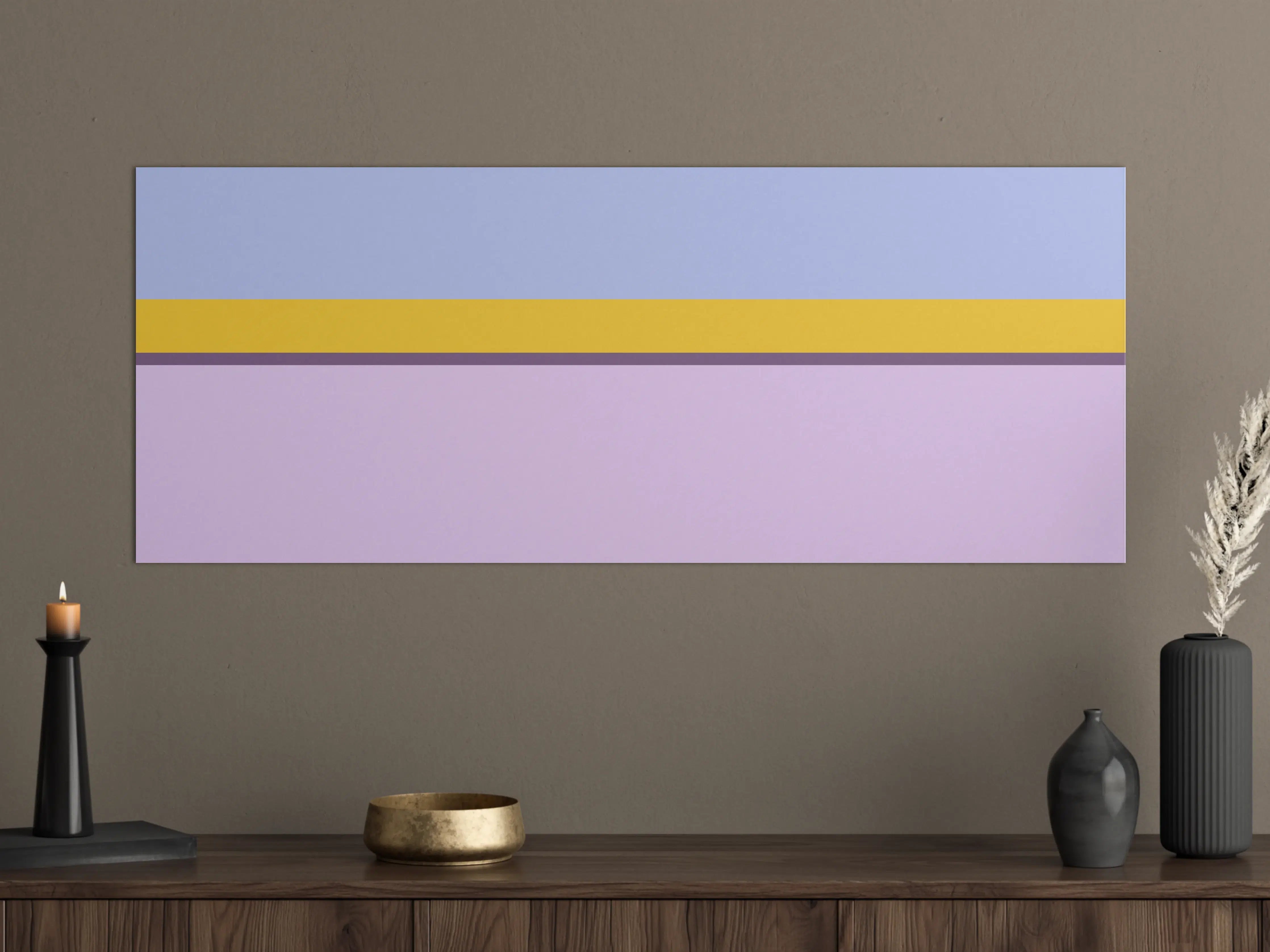 Große Wandbilder - The Springs - Horizontal - Lilac