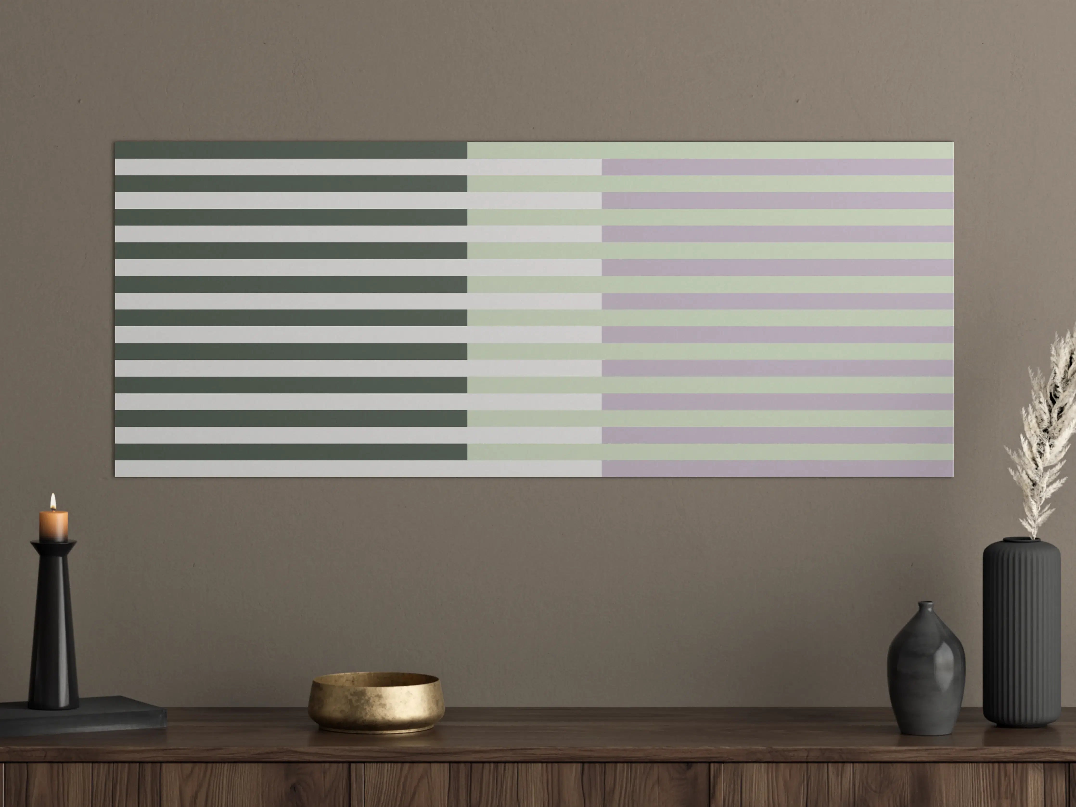 Große Wandbilder - The Vintages - Multy Stripes - Benedict