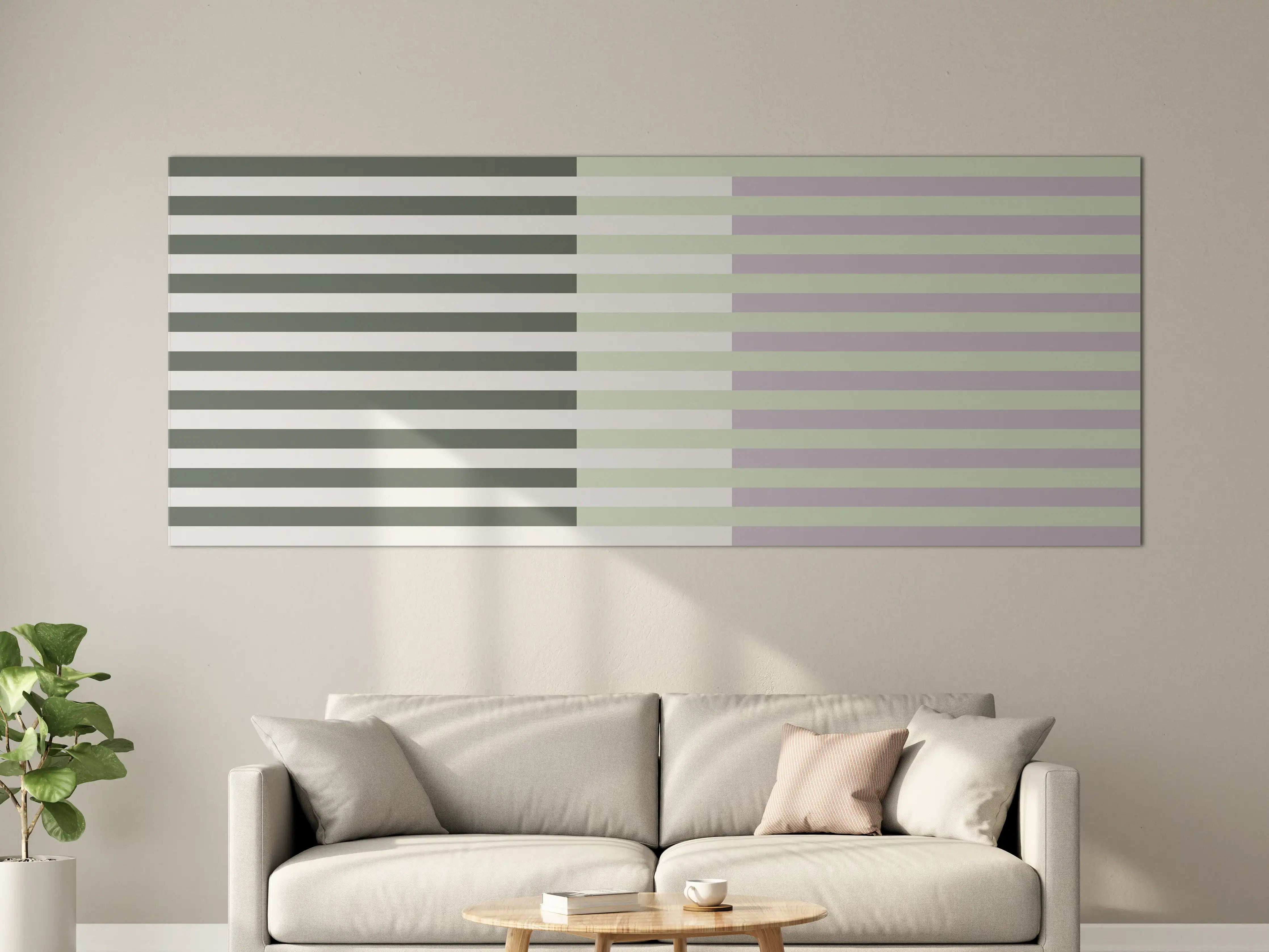 Große Wandbilder - The Vintages - Multy Stripes - Benedict