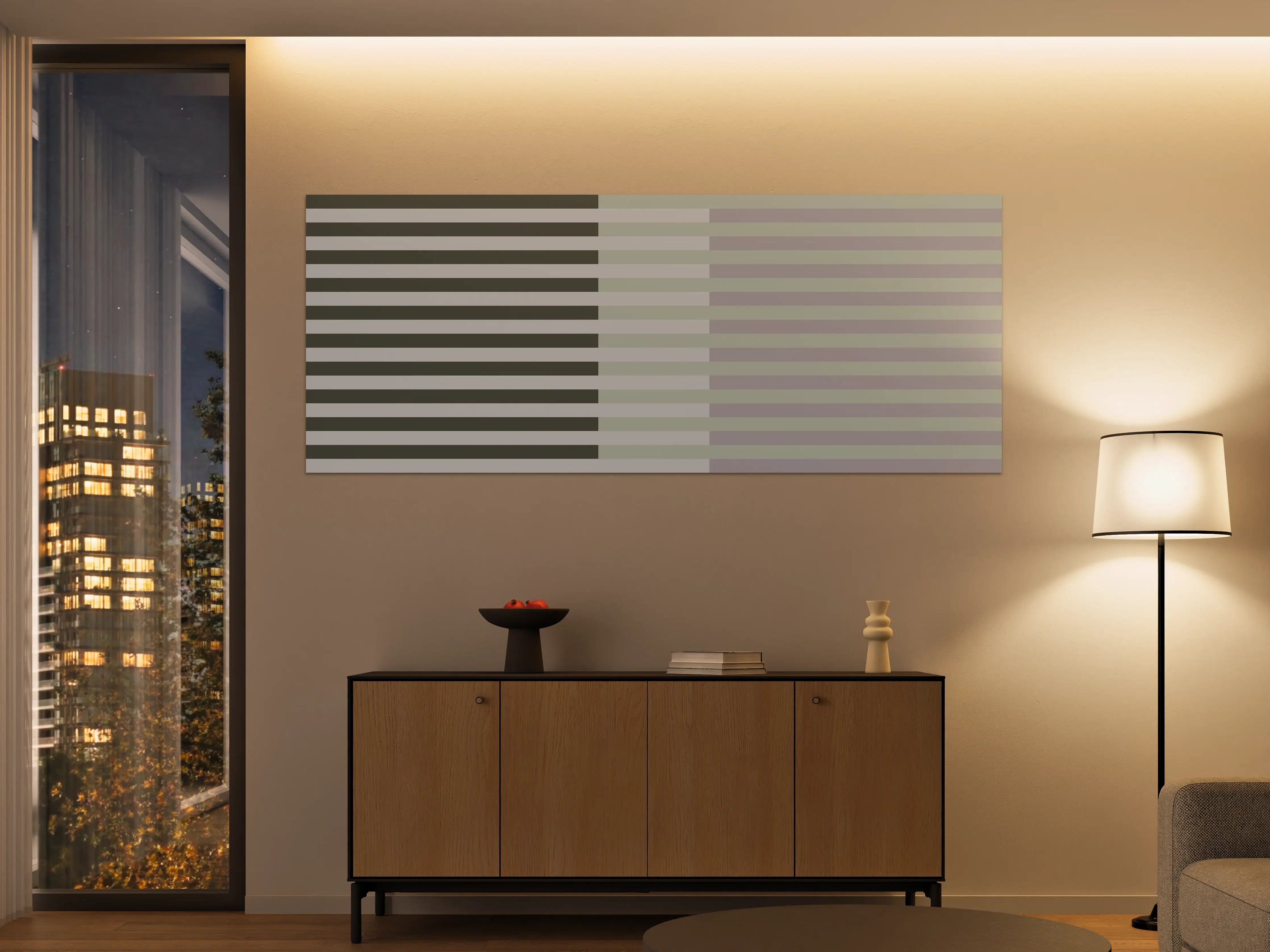 Große Wandbilder - The Vintages - Multy Stripes - Benedict
