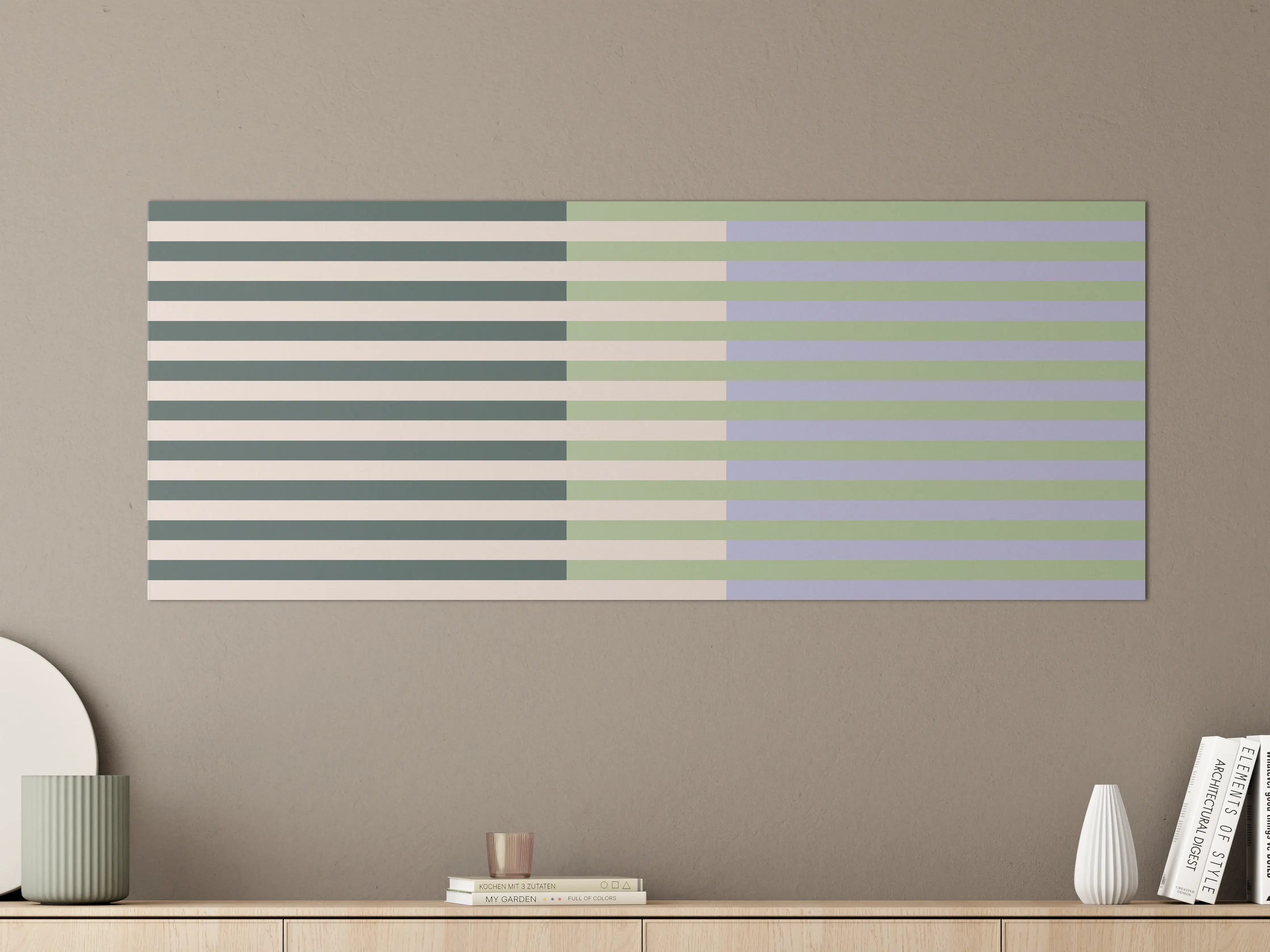 Große Wandbilder - The Vintages - Multy Stripes - Colin