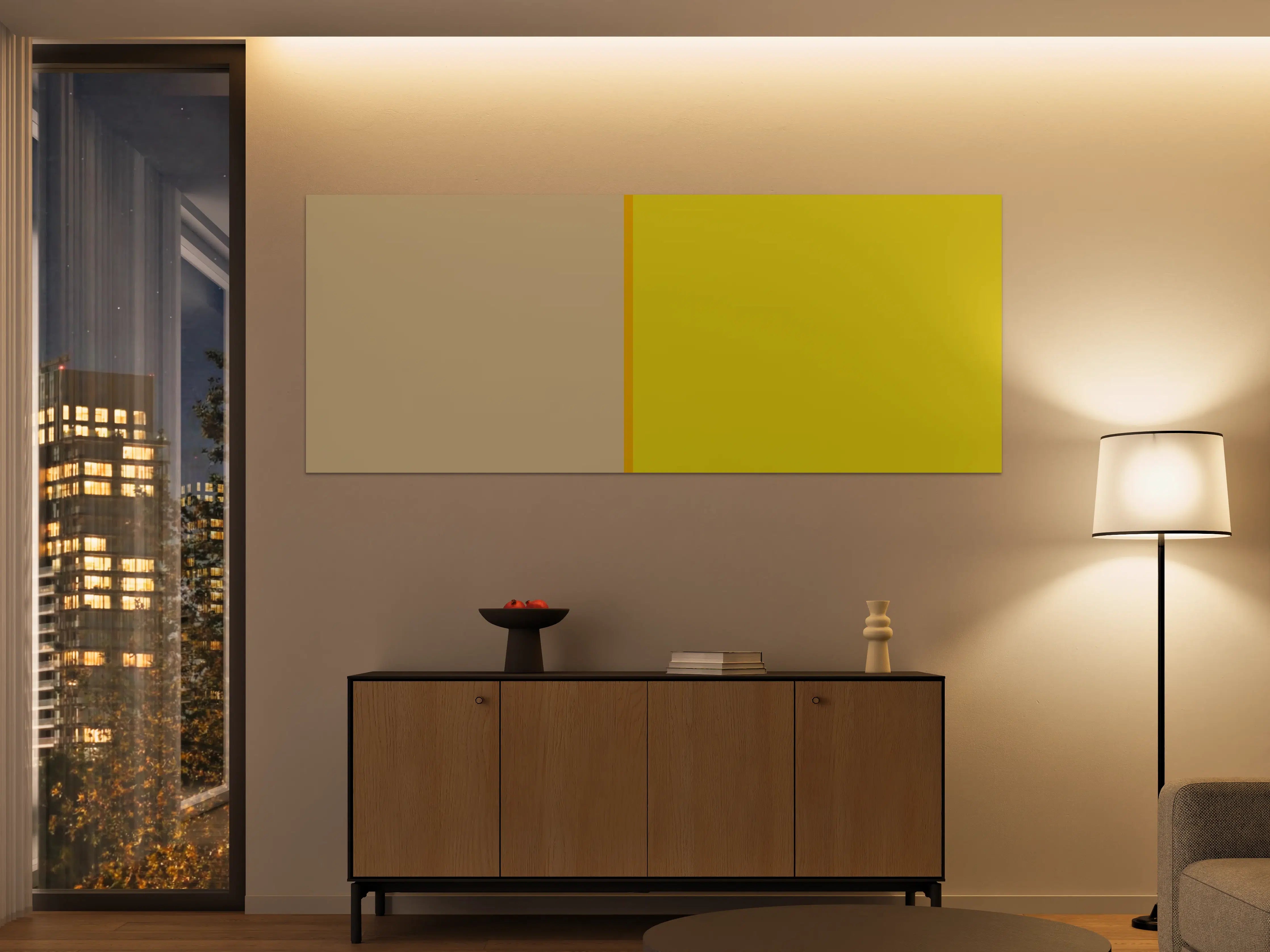 Große Wandbilder - The Yellows - Easy Vertical - Honey