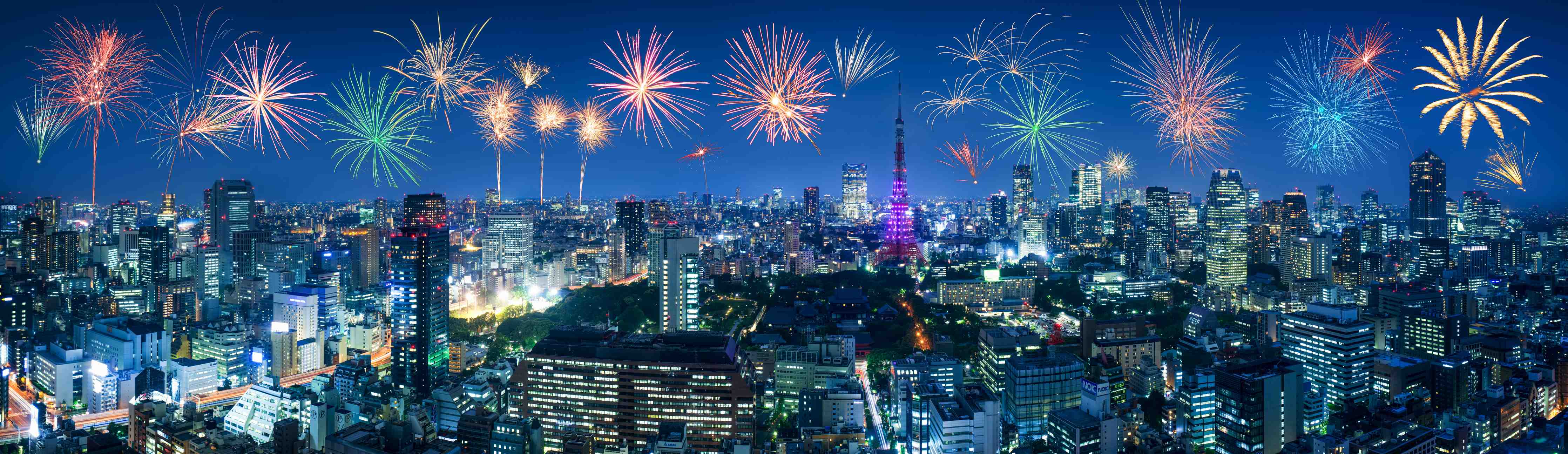 Große Wandbilder-Tokio Hanabi