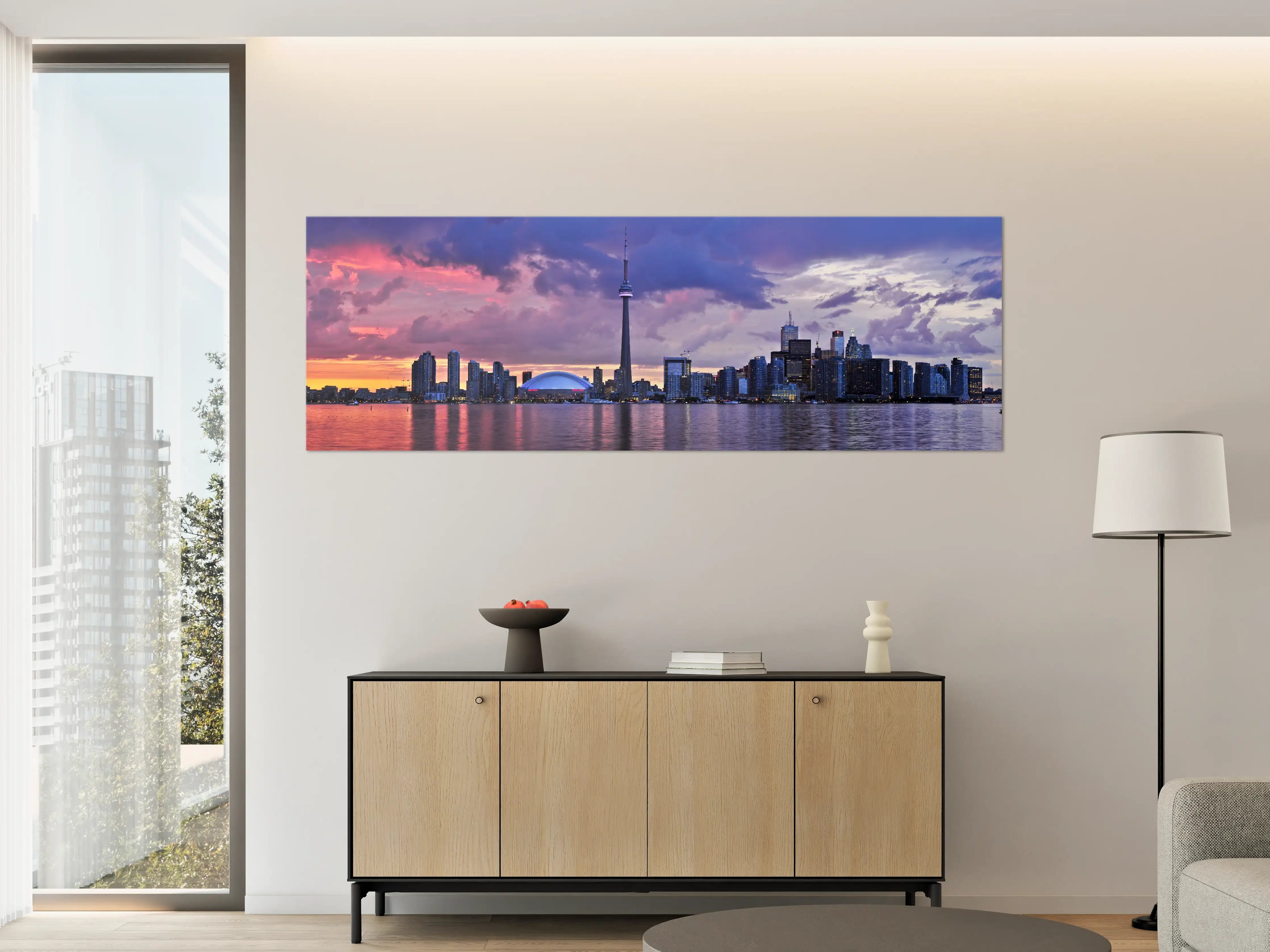 Große Wandbilder - Toronto Skyline bei Abendlicht