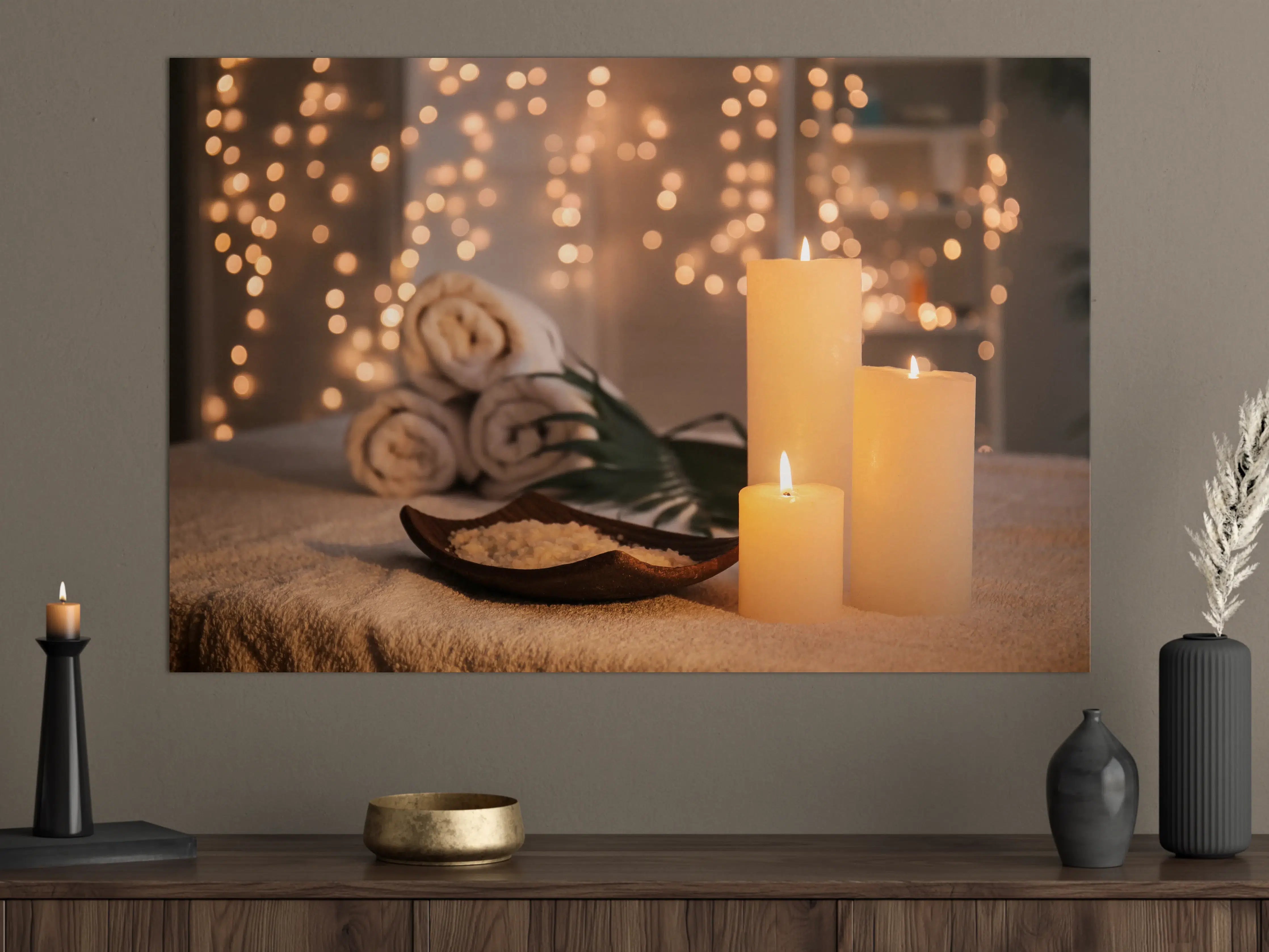 Große Wandbilder - Traditioneller Spa-Salon