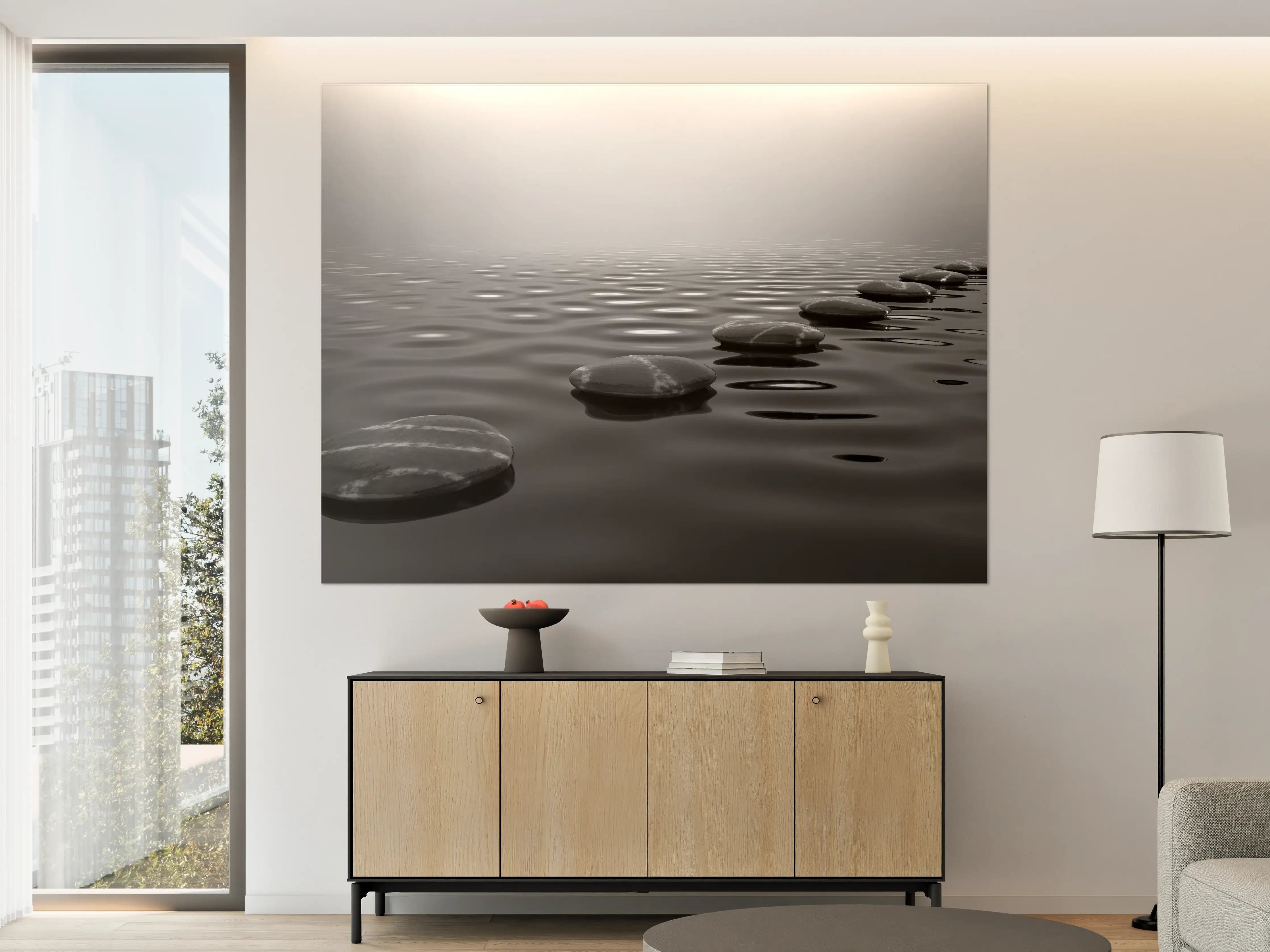 Große Wandbilder - Trittstein