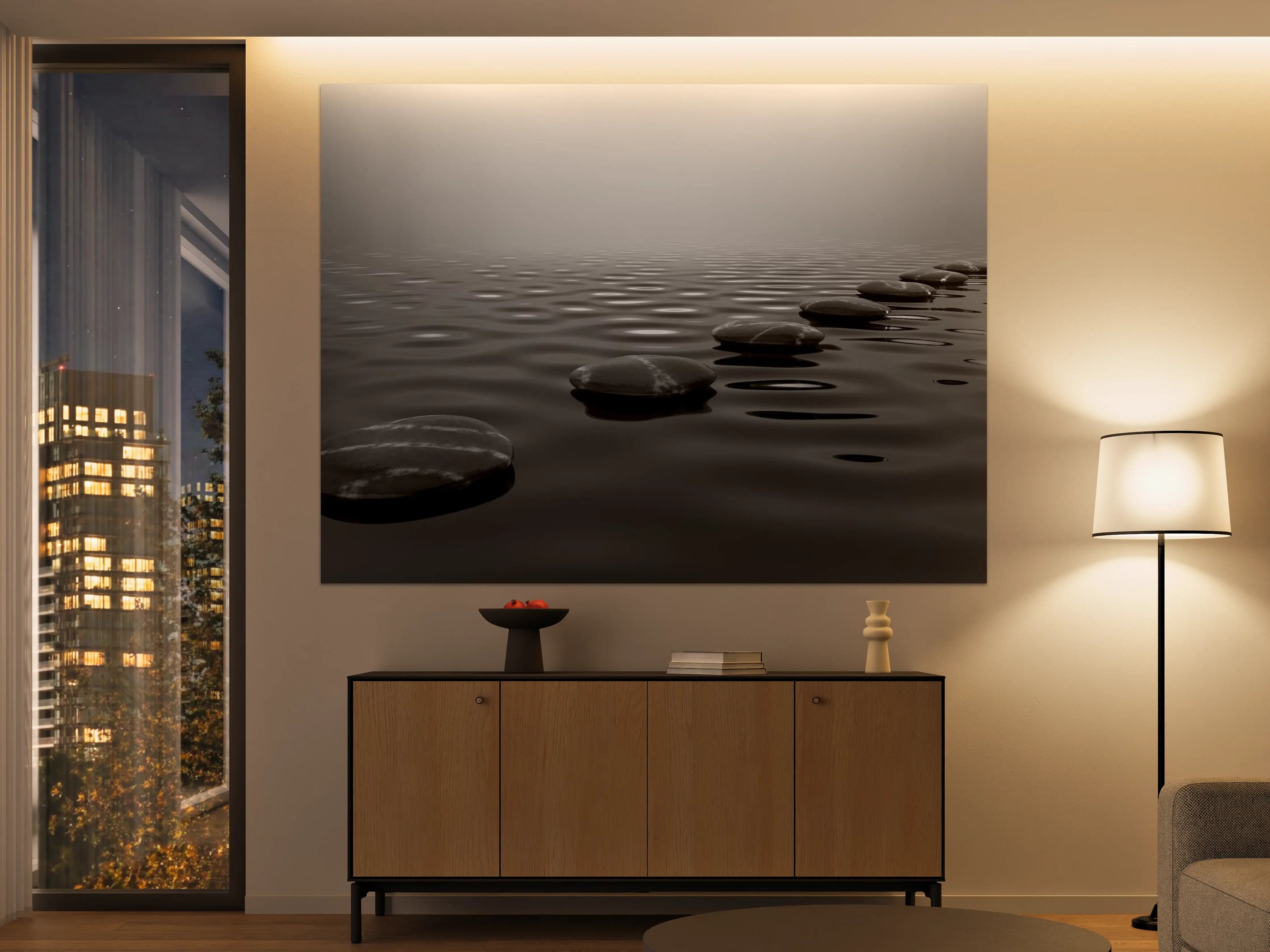 Große Wandbilder - Trittstein