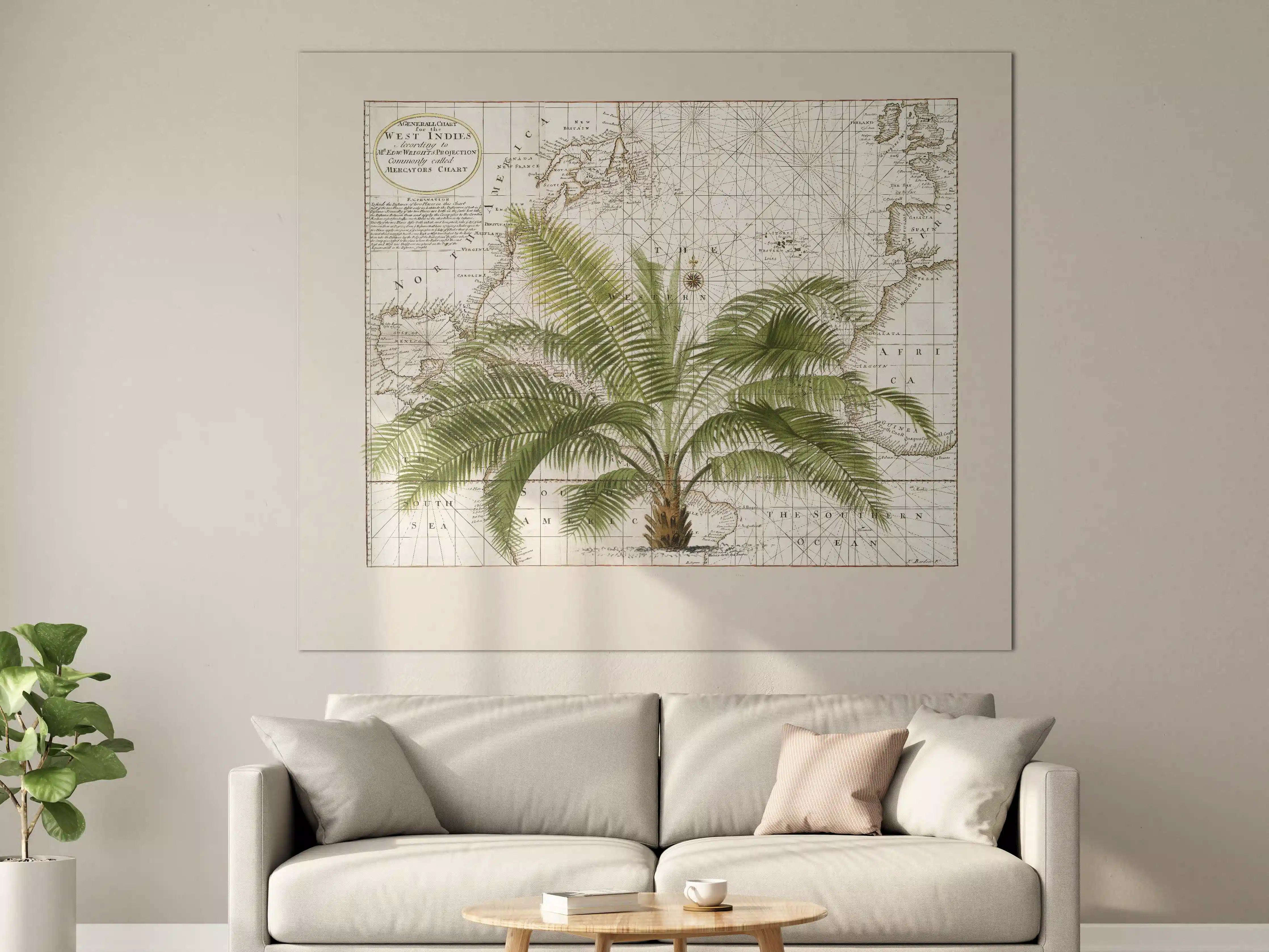 Große Wandbilder - Tropical Empire No1