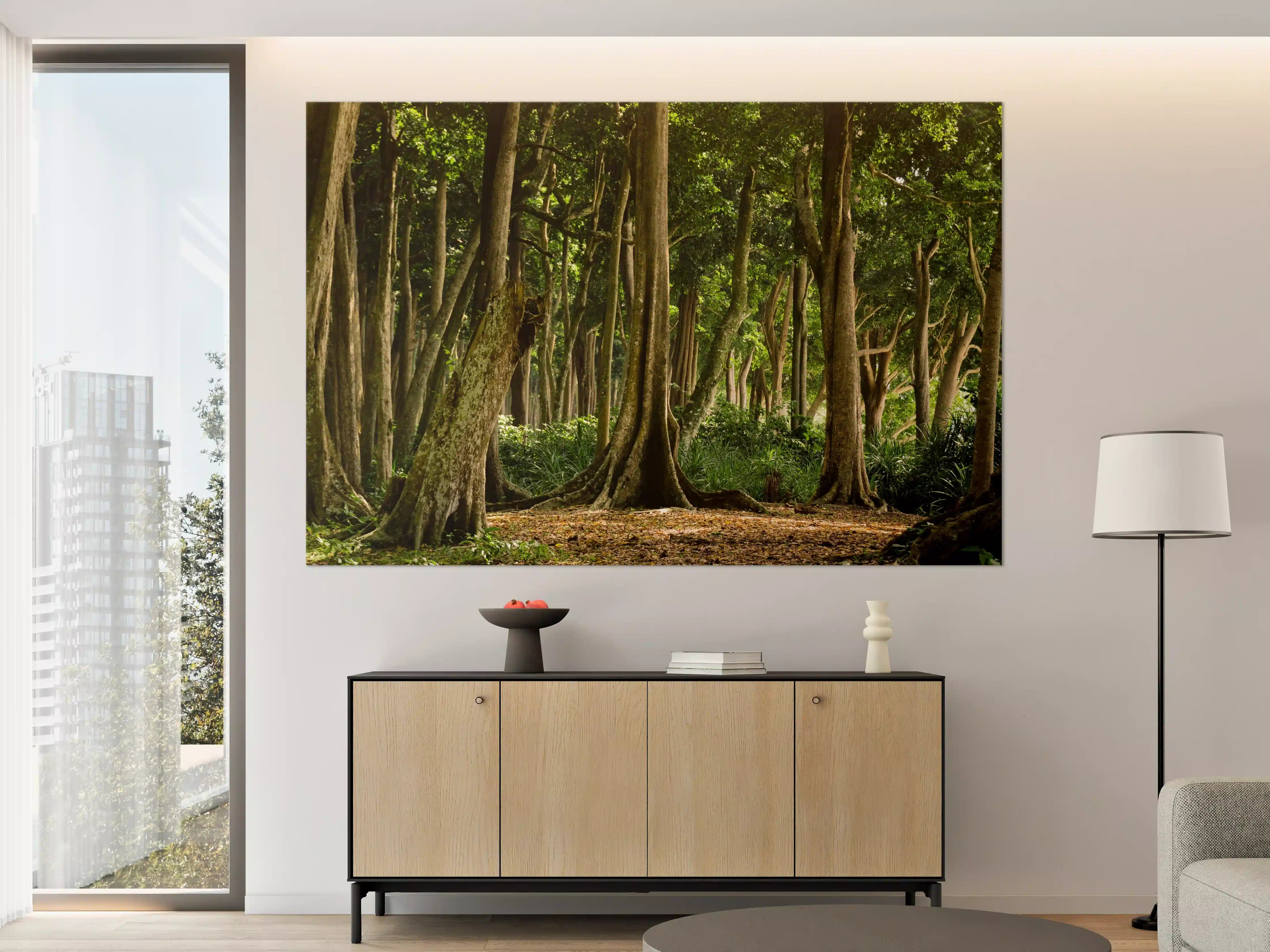 Große Wandbilder - Tropischer Wald auf der Insel Havelock