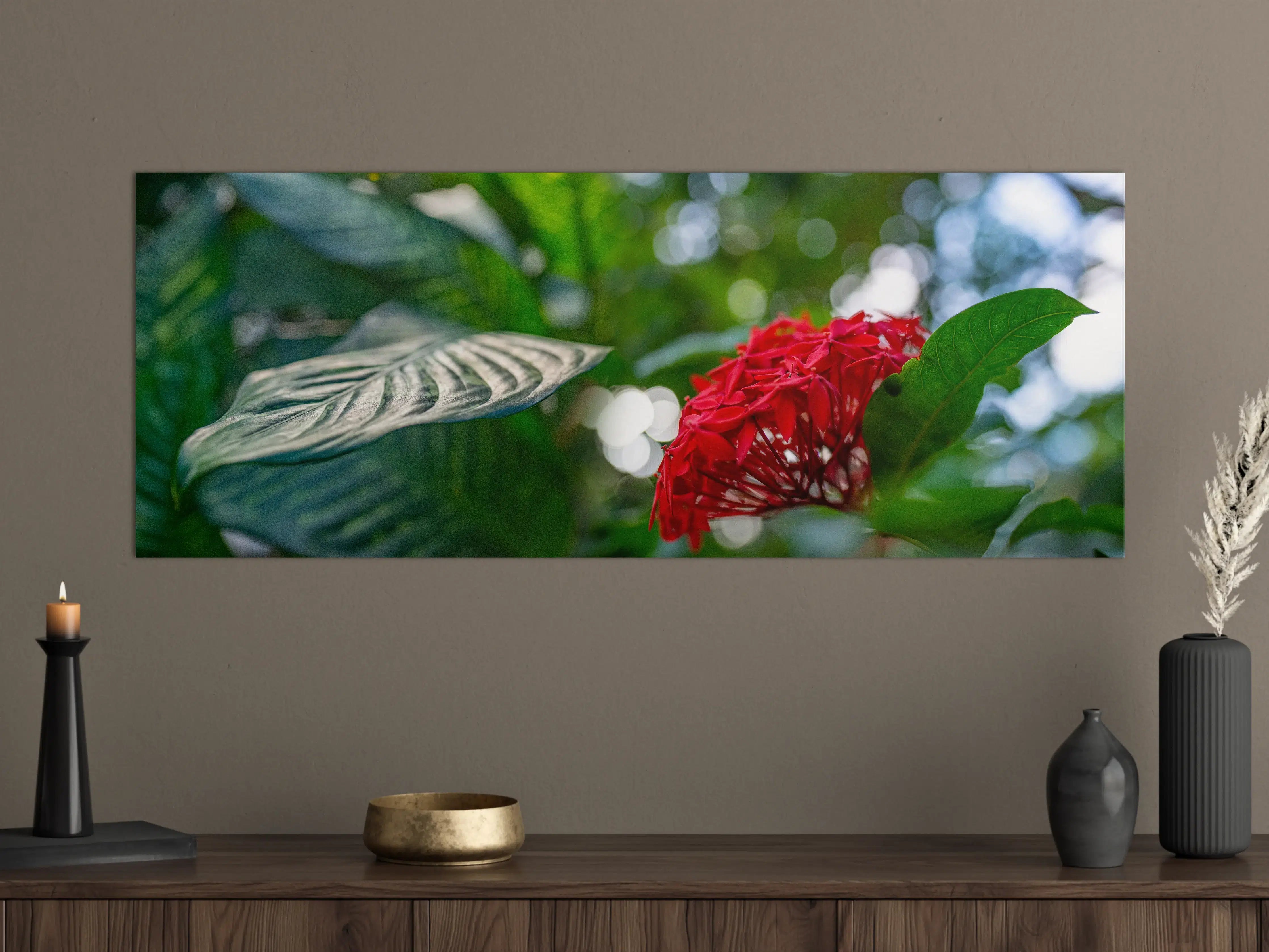 Große Wandbilder - Tropisches Pflanzenmotiv