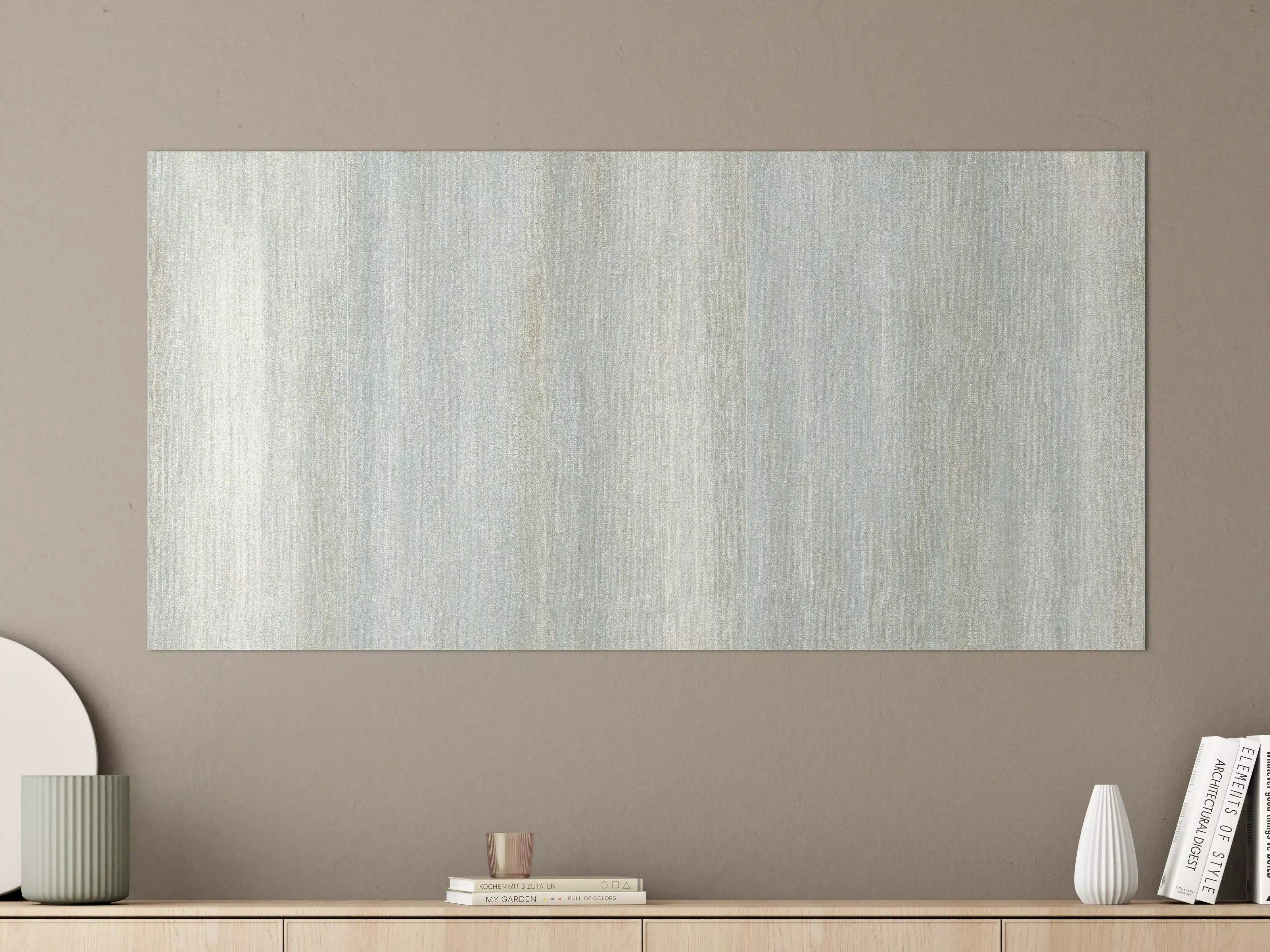 Große Wandbilder - Türkis gräulicher Struktur-Tapete