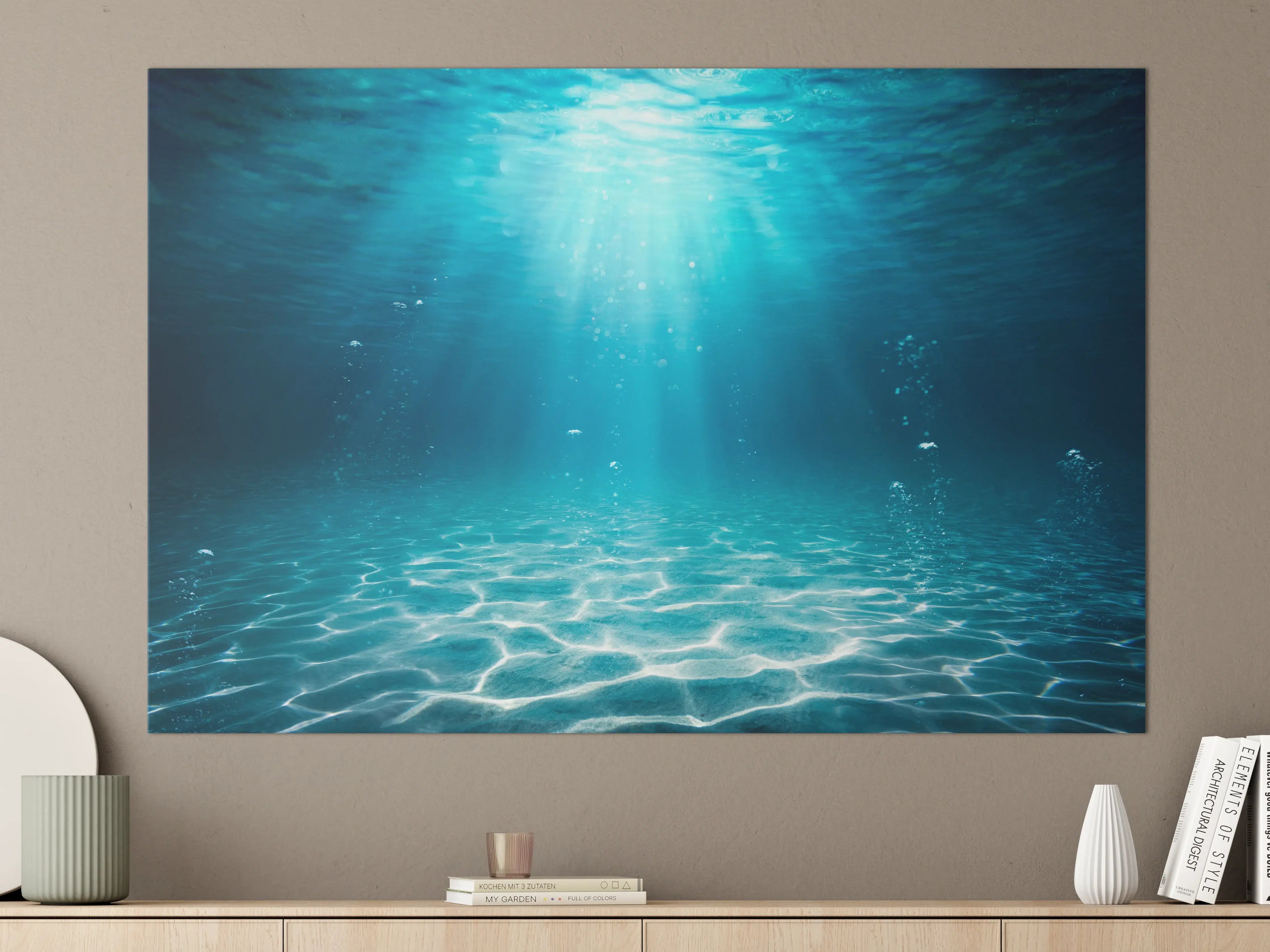 Große Wandbilder - Unterwasser Blick - Ozean