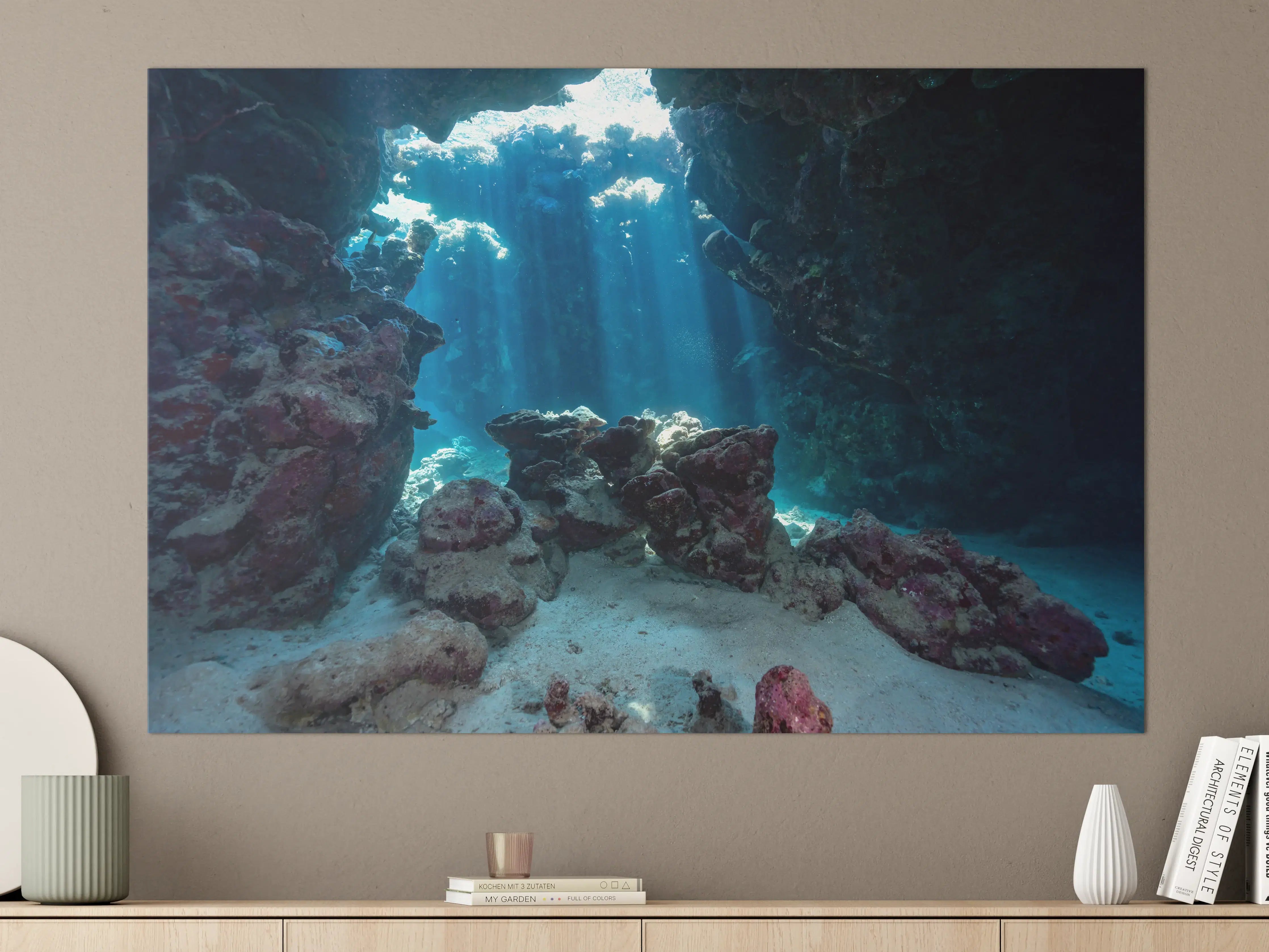 Große Wandbilder - Unterwasseransicht eines Riffs